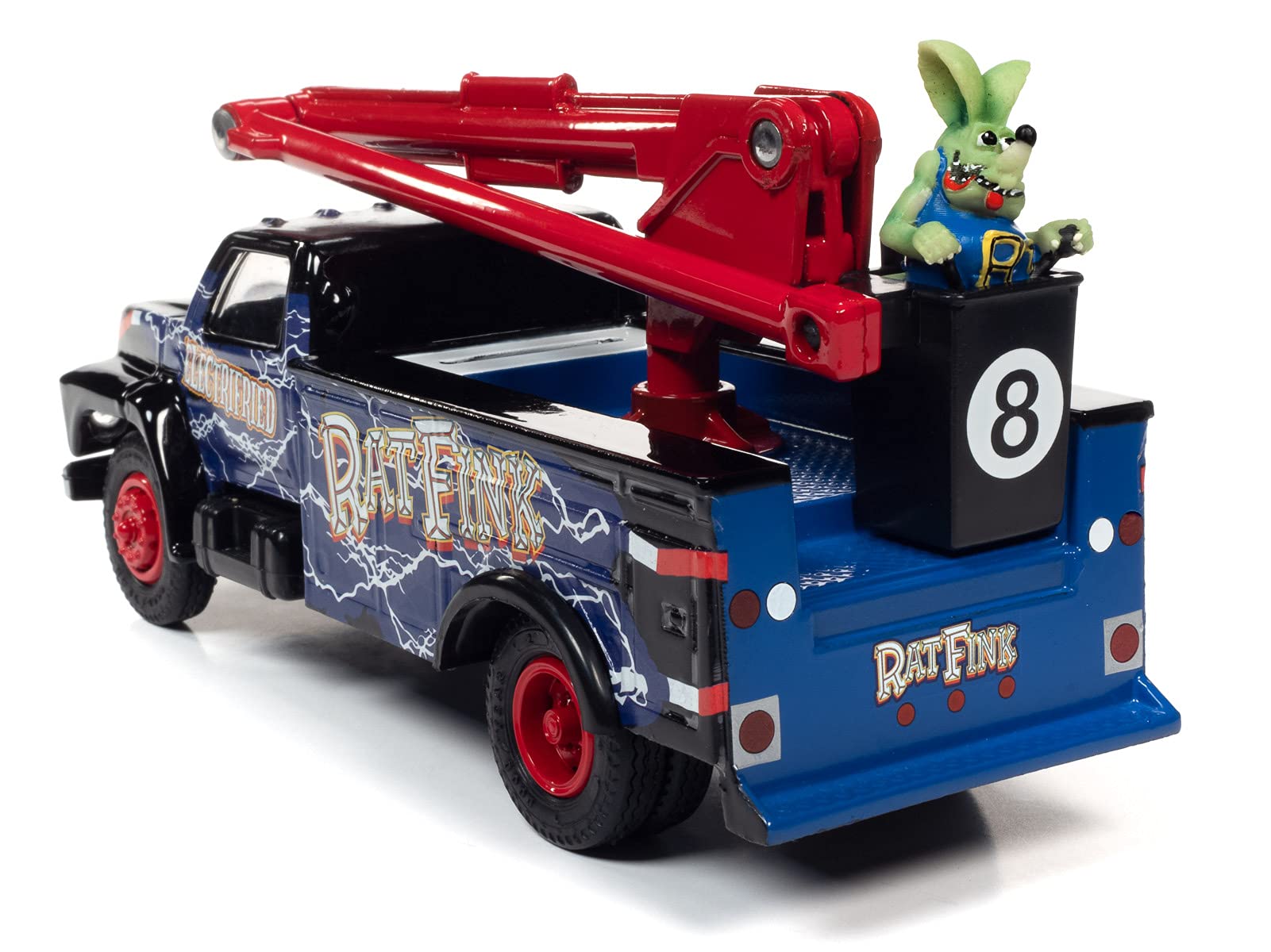 Amazon.com: Auto World Rat Fink 1990 Ford Utility Bucket Truck 1