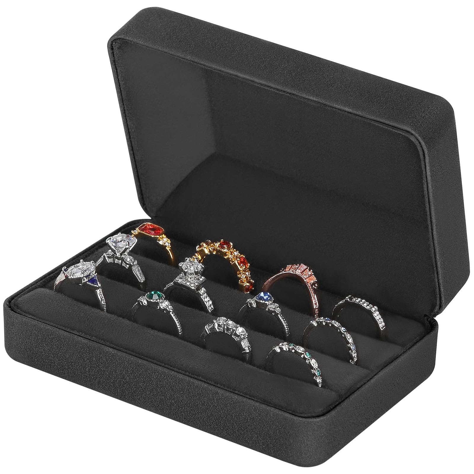Amazon｜KUKUVR Veletリング収納ボックス 複数のリング用 トラベル