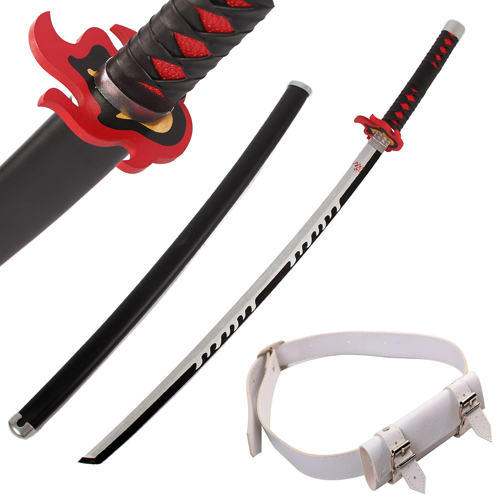 Amazon | MingHu 鬼滅の刃竈門炭治郎 ヒノカミ神楽 刀 炭治郎日輪刀