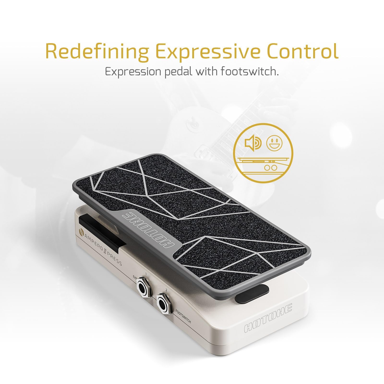 Amazon | HOTONE エクスプレッションペダル フットスイッチ付き SP