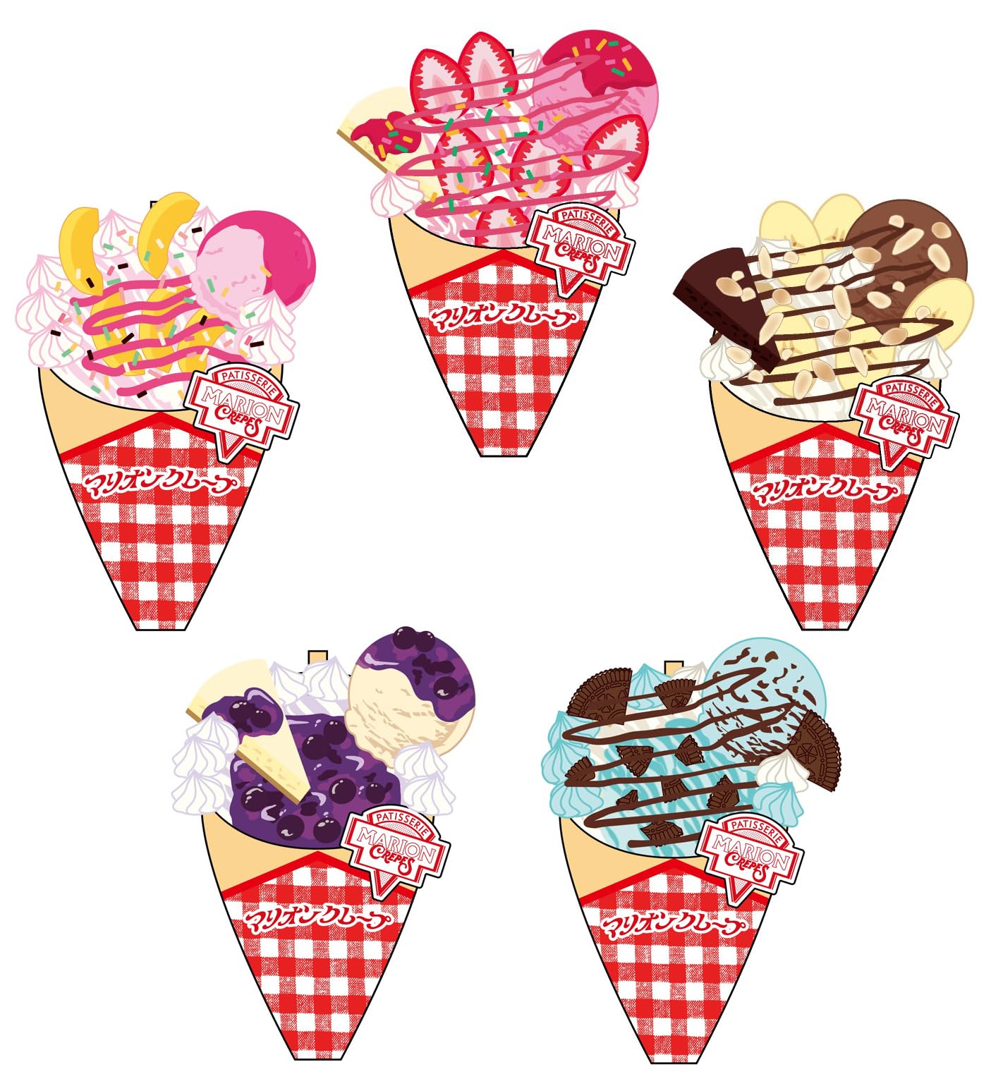 Amazon.co.jp: PROOF ぱくっと! マリオンクレープ 2 20個入 BOX : おもちゃ