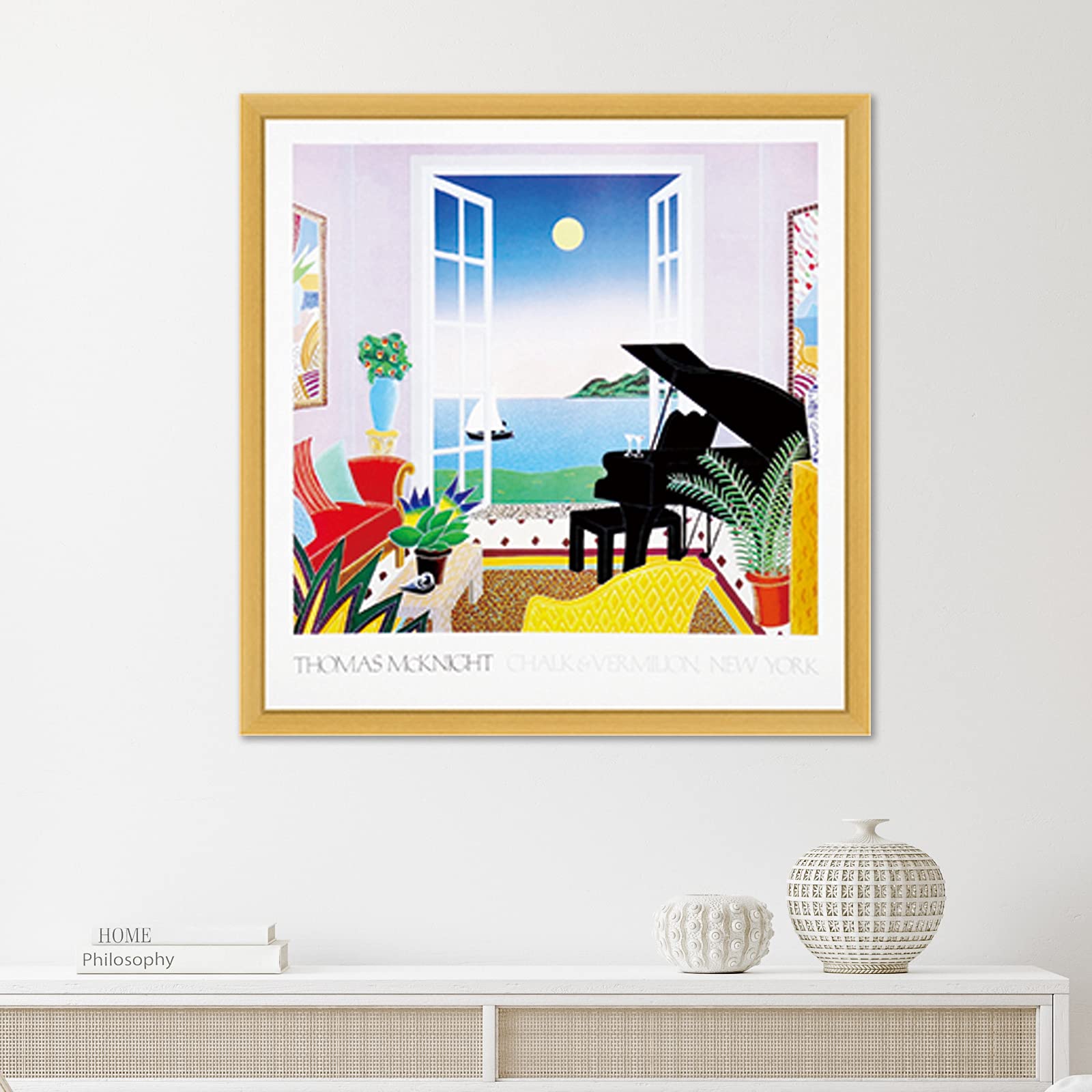 Amazon.co.jp: トーマスマックナイトの絵画 額入りポスター