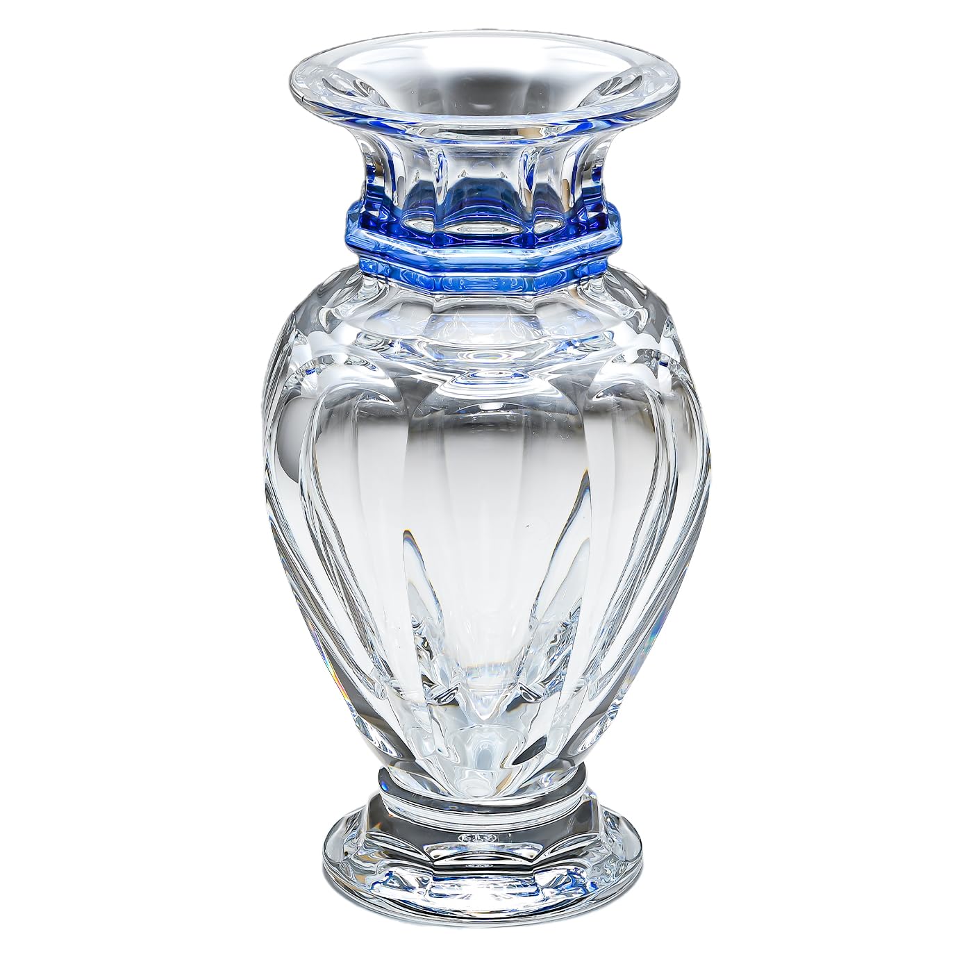 ワケあり】バカラアルクールブルーアイズバラスターベース大型サイズ花瓶