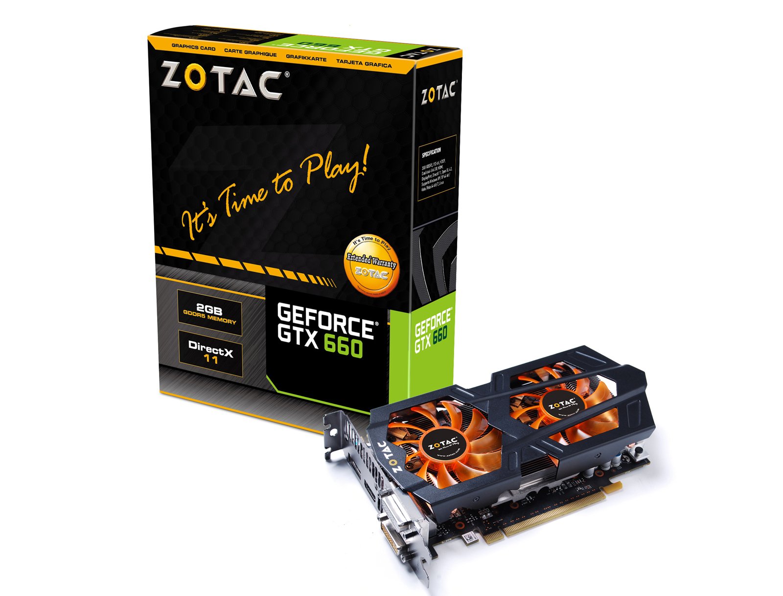 Amazon | ZOTAC NVIDIA GeForce GTX 660 2GB 搭載ビデオカード 日本