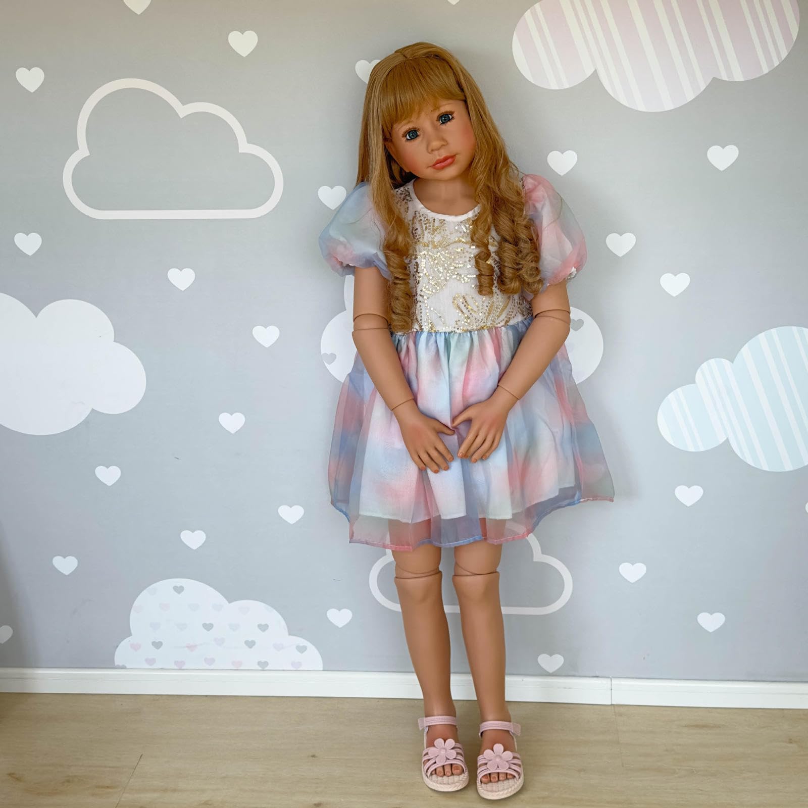 Amazon.co.jp: リボーンベビードール 女の子 120cm、リボーンドール