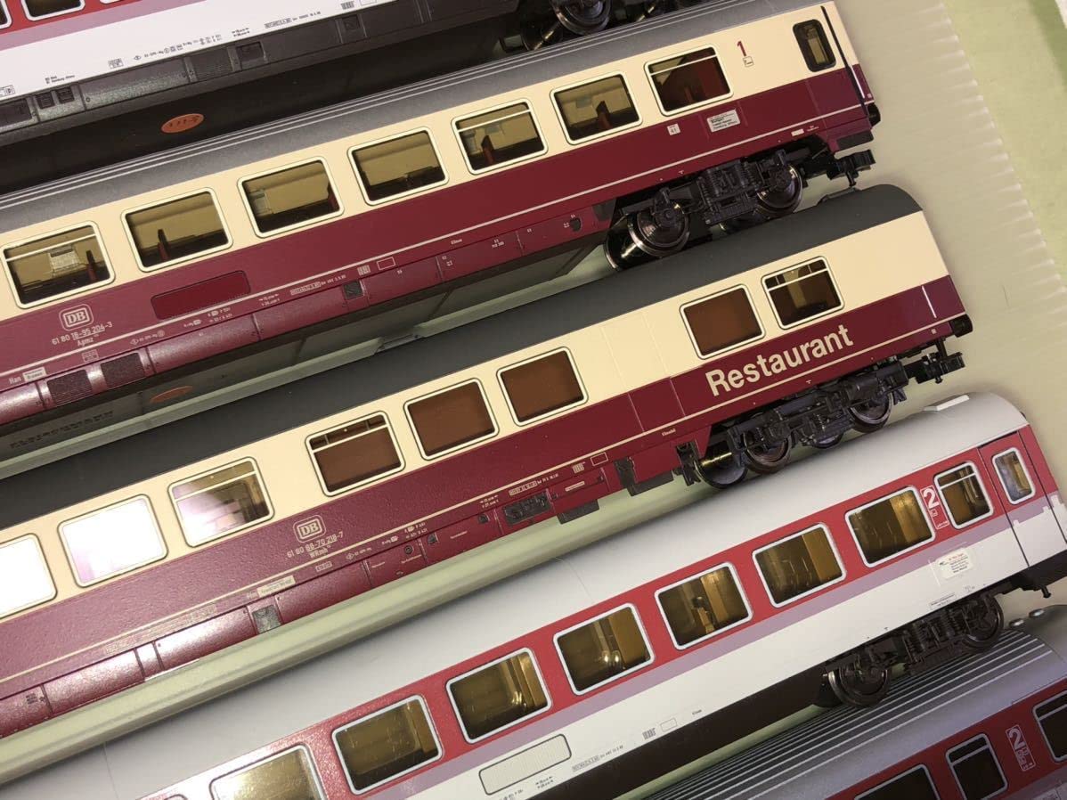 Amazon.co.jp: FLEISCHMANN フライッシュマン DB EC/IC客車 8両セット