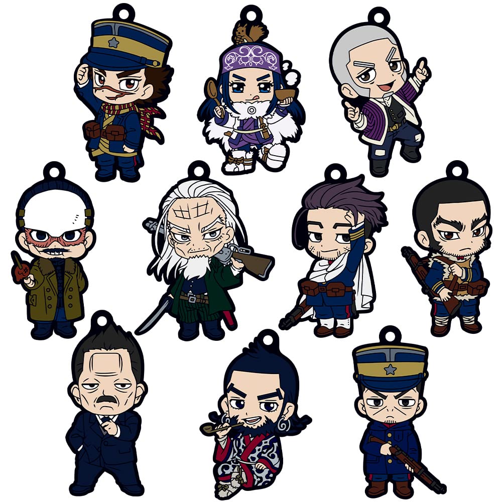 Amazon.co.jp: ゴールデンカムイ ラバーストラップコレクション vol.1