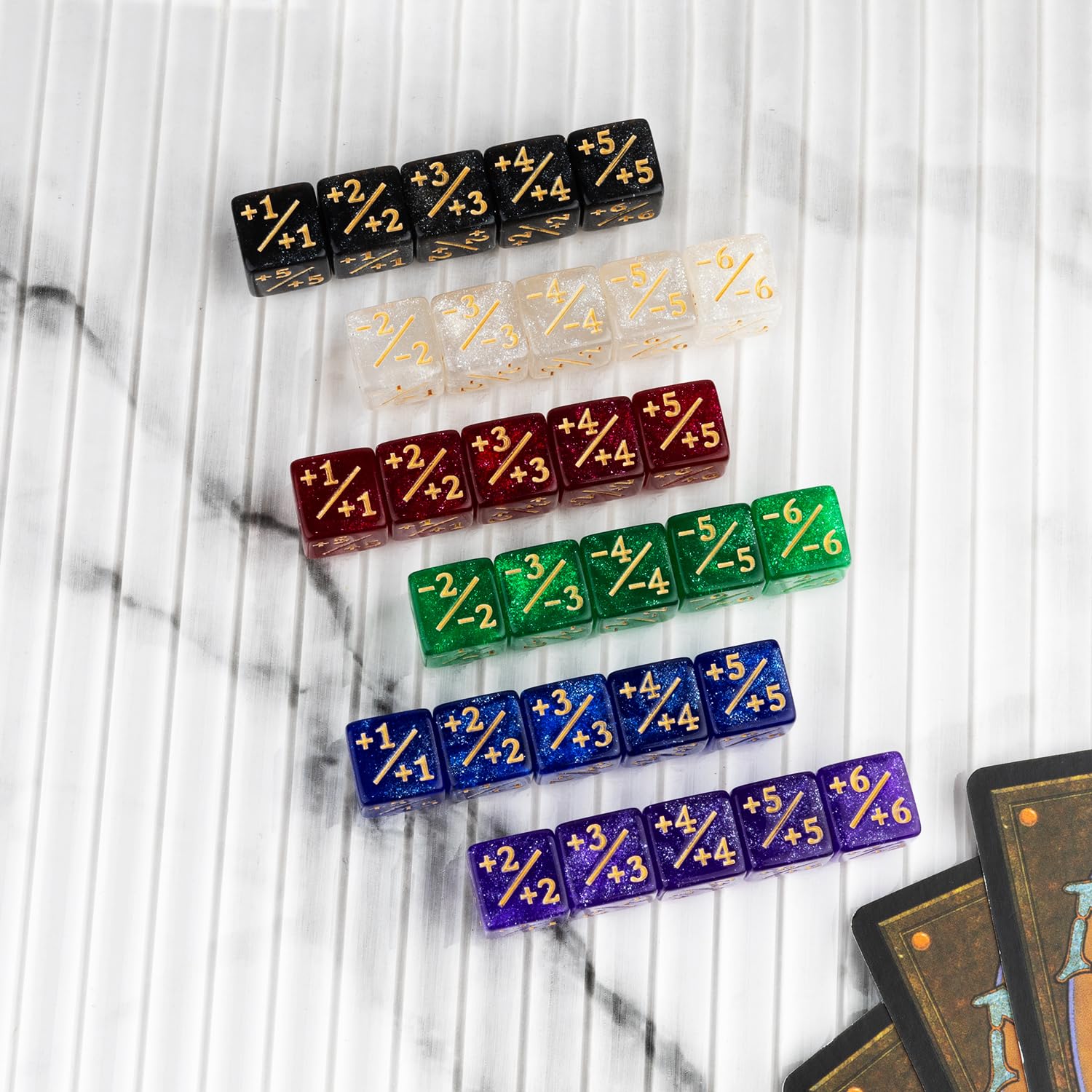 Amazon.co.jp: MTG ダイスカウンター 42個 12mm 能力 キーワード