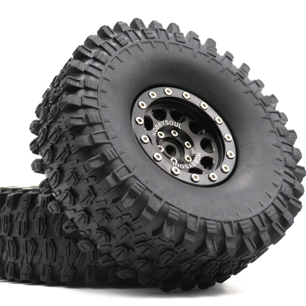 Amazon.co.jp: RC アルミニウム 1.9 ビードロック ホイールとタイヤ 高