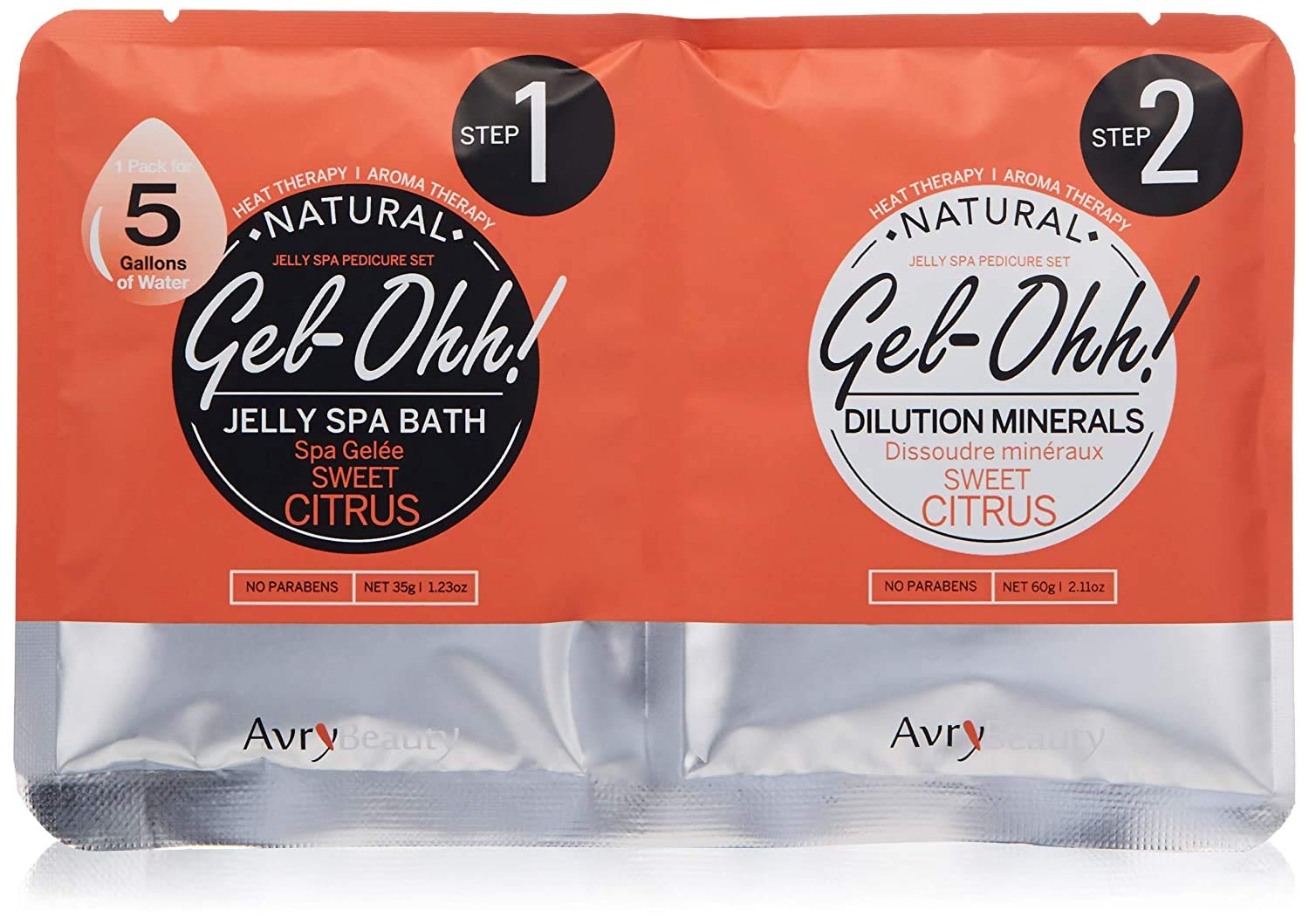 Amazon.com: AvryBeauty Gel-Ohh Jelly Spa - Sweet Citrus, 1 ct
