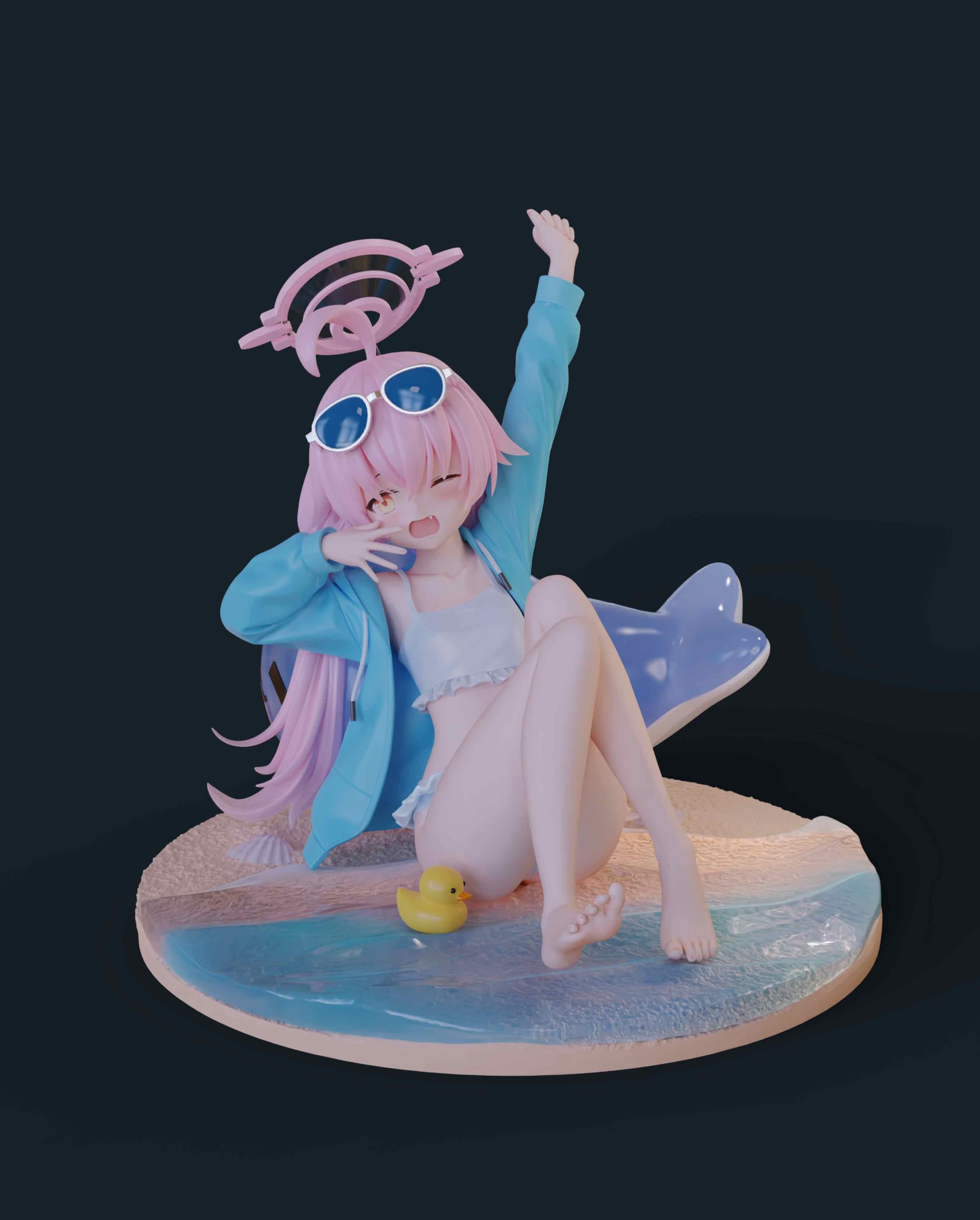 Amazon.co.jp: 小鳥遊ホシノ たかなしほしの フィギュア 水着Ver. 1/4