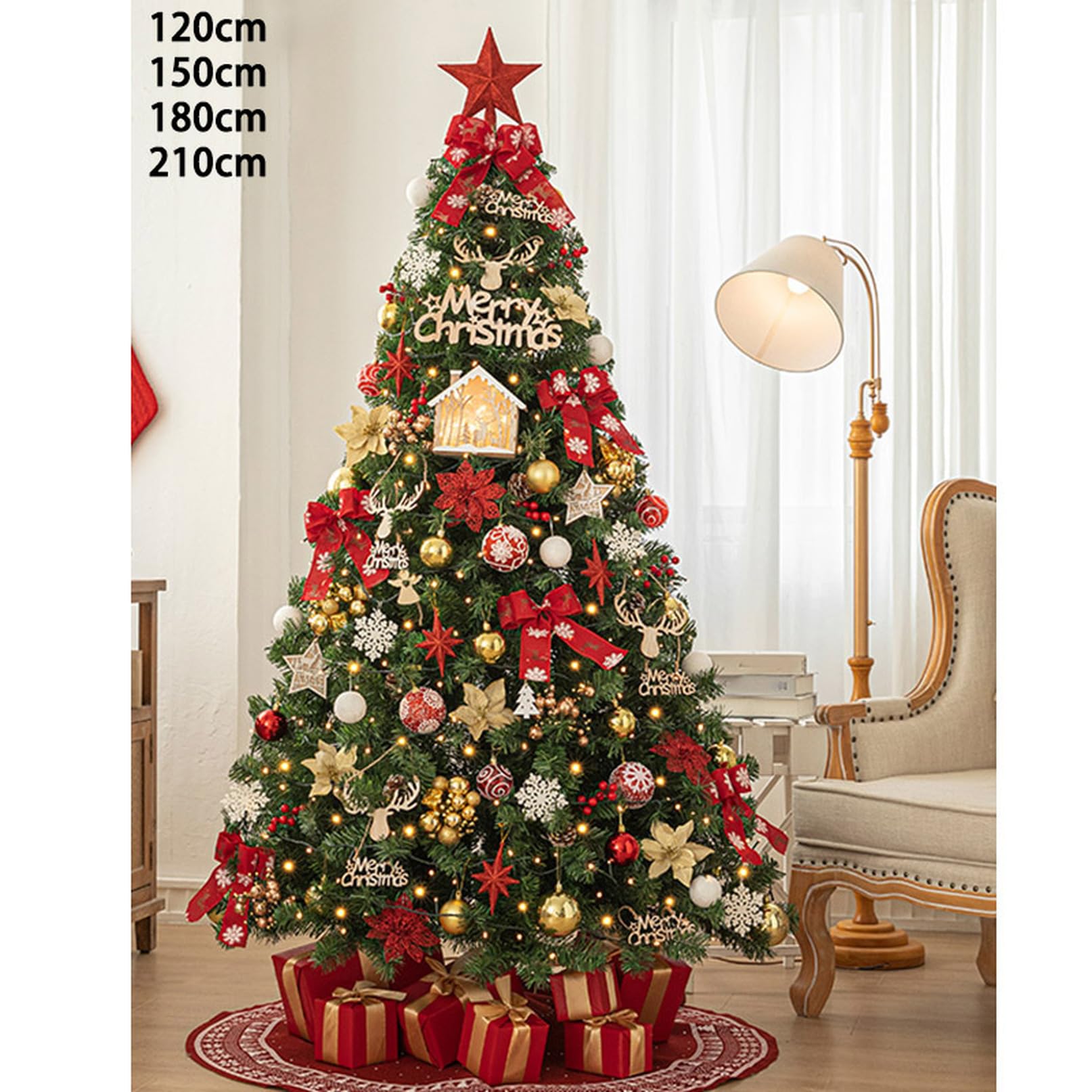 Amazon.co.jp: HGJH クリスマスツリー 北欧 大型 針葉樹 おしゃれ