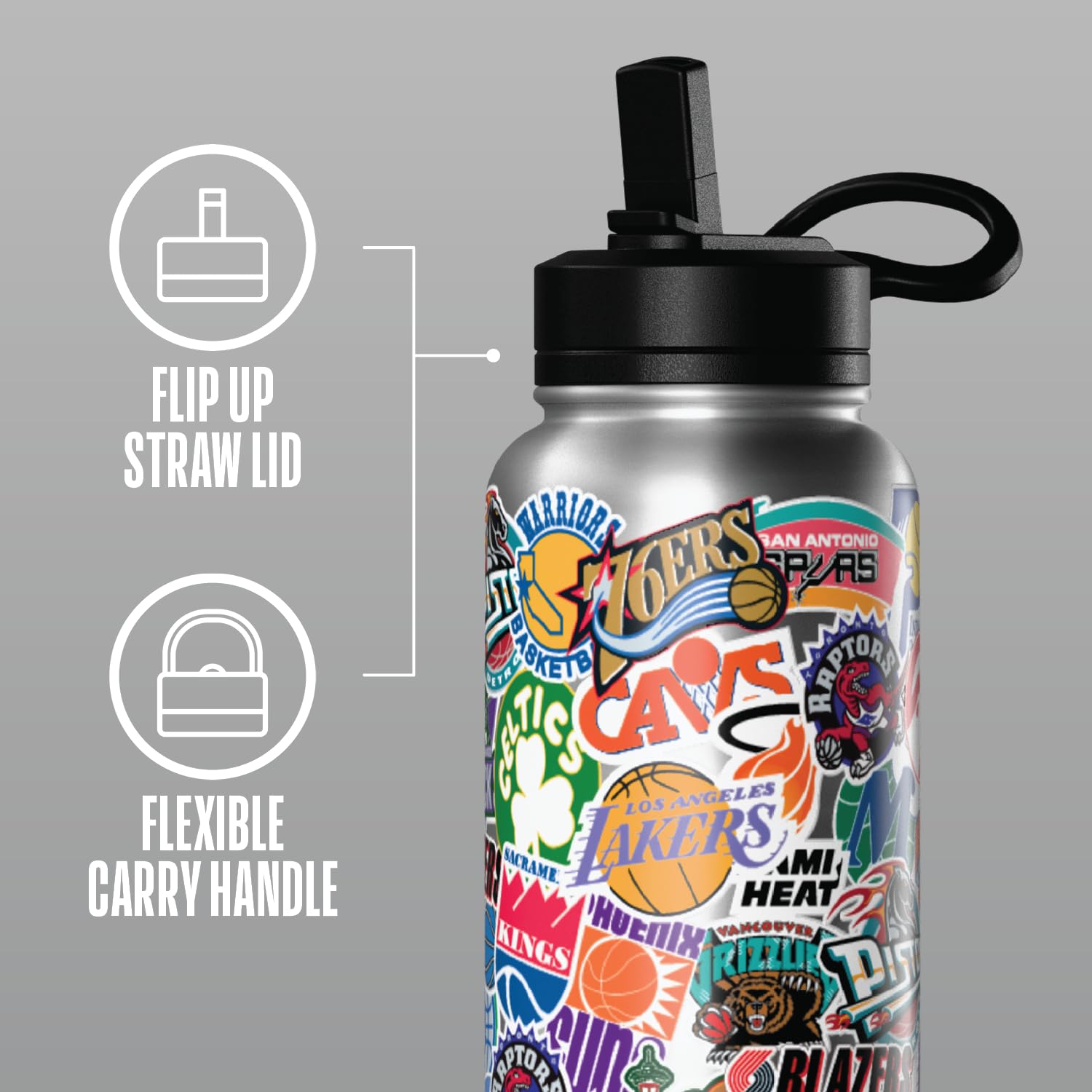 Amazon.com: Hydrapeak x NBA Officially Licensed All Team Sticker