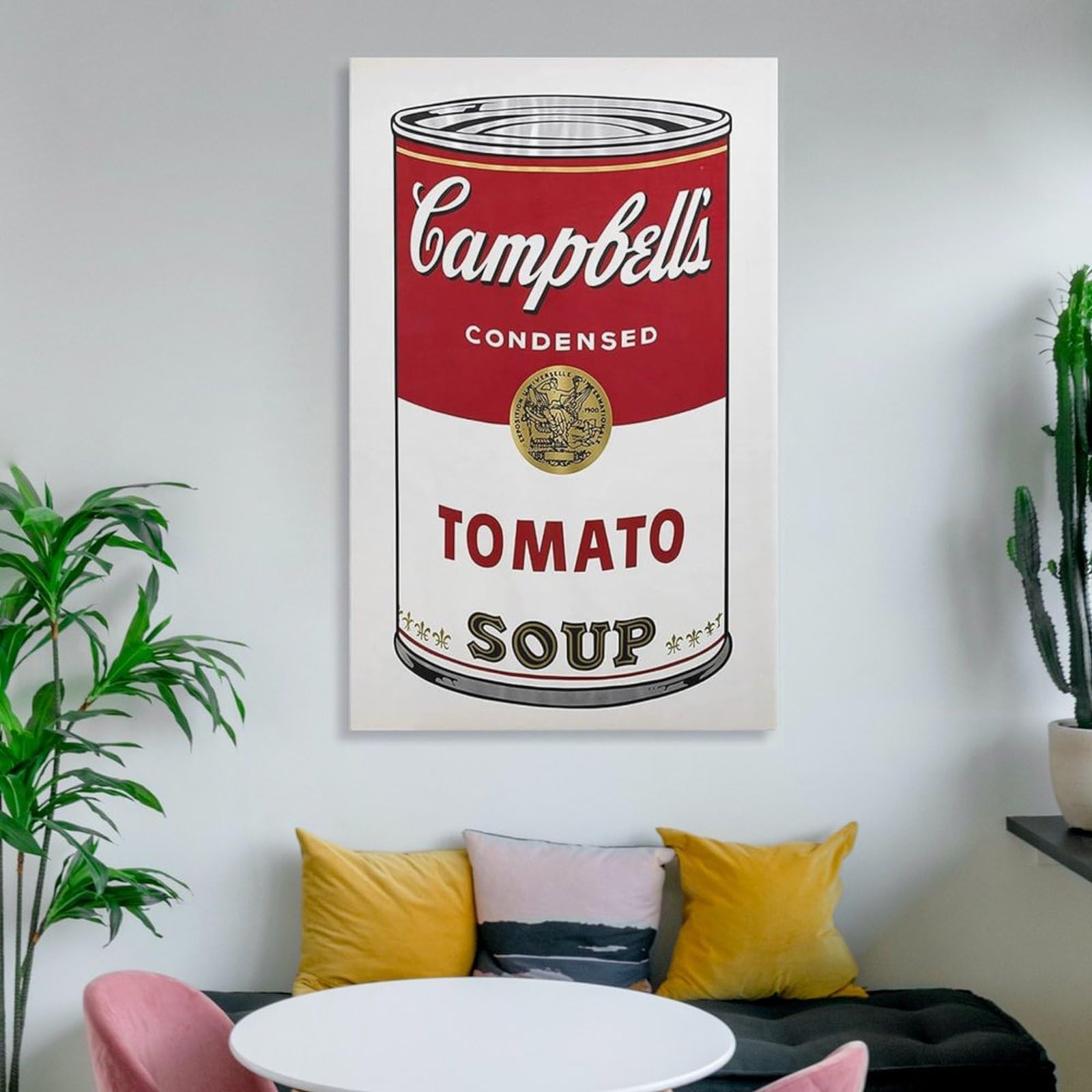 Amazon.co.jp: アンディウォーホルポスター「キャンベルのスープ缶