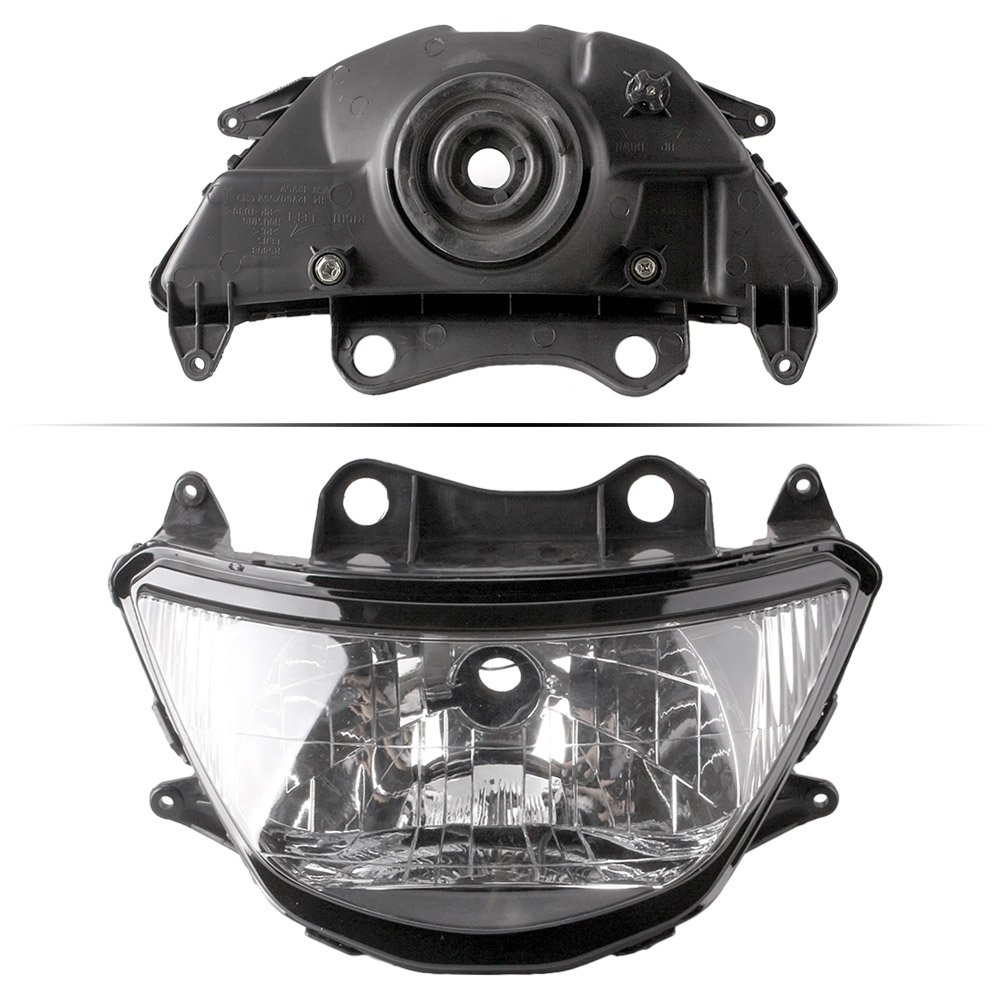 Amazon | ラックマート バイク用 ヘッドライト ヘッドランプ 電球なし