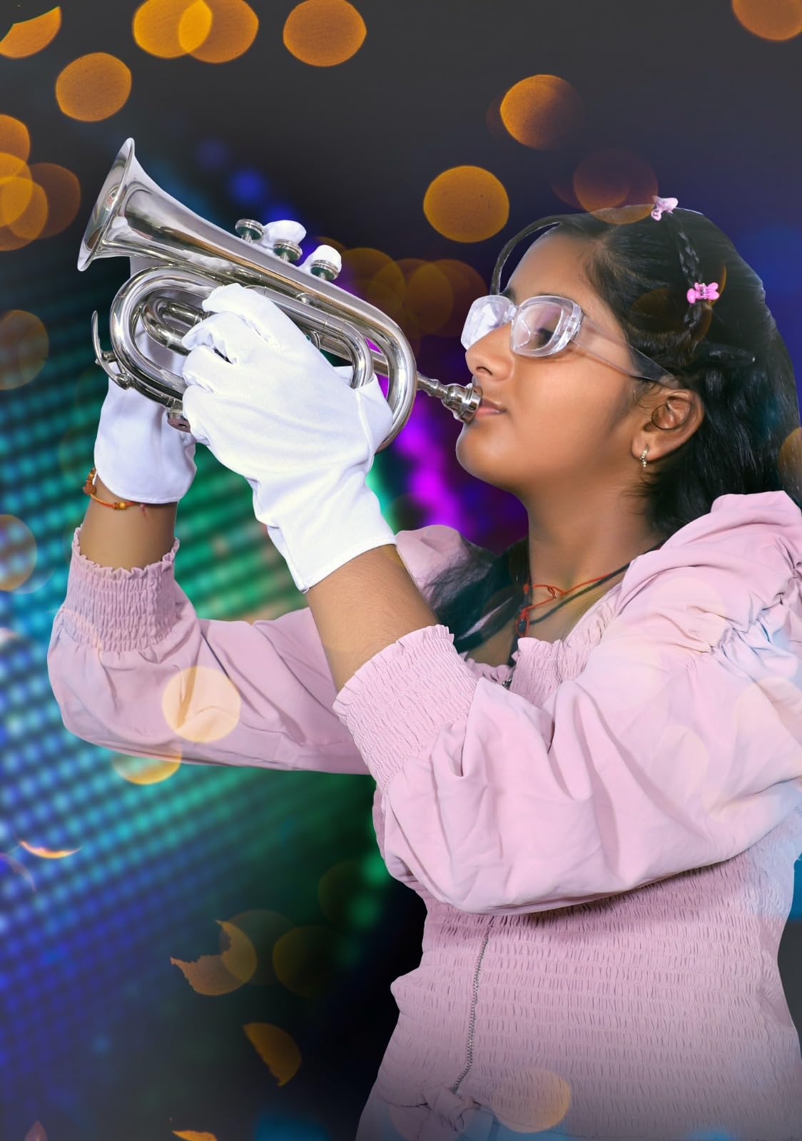 Amazon.co.jp: Sai Musical インディア ポケットトランペット Bb