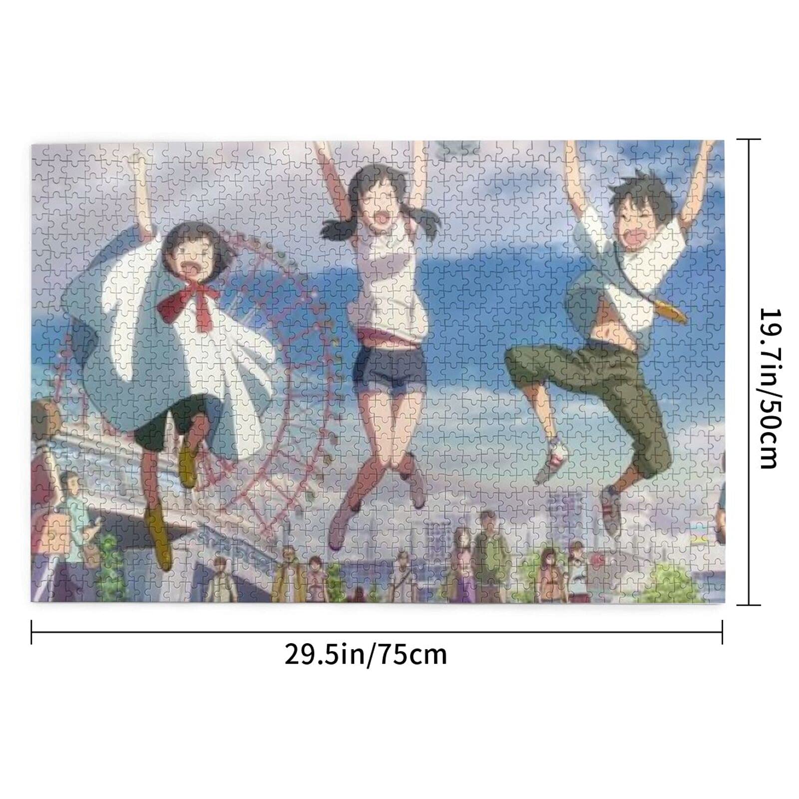 Amazon | 天気の子 1000ピース ジグソーパズル キャラクター パズル