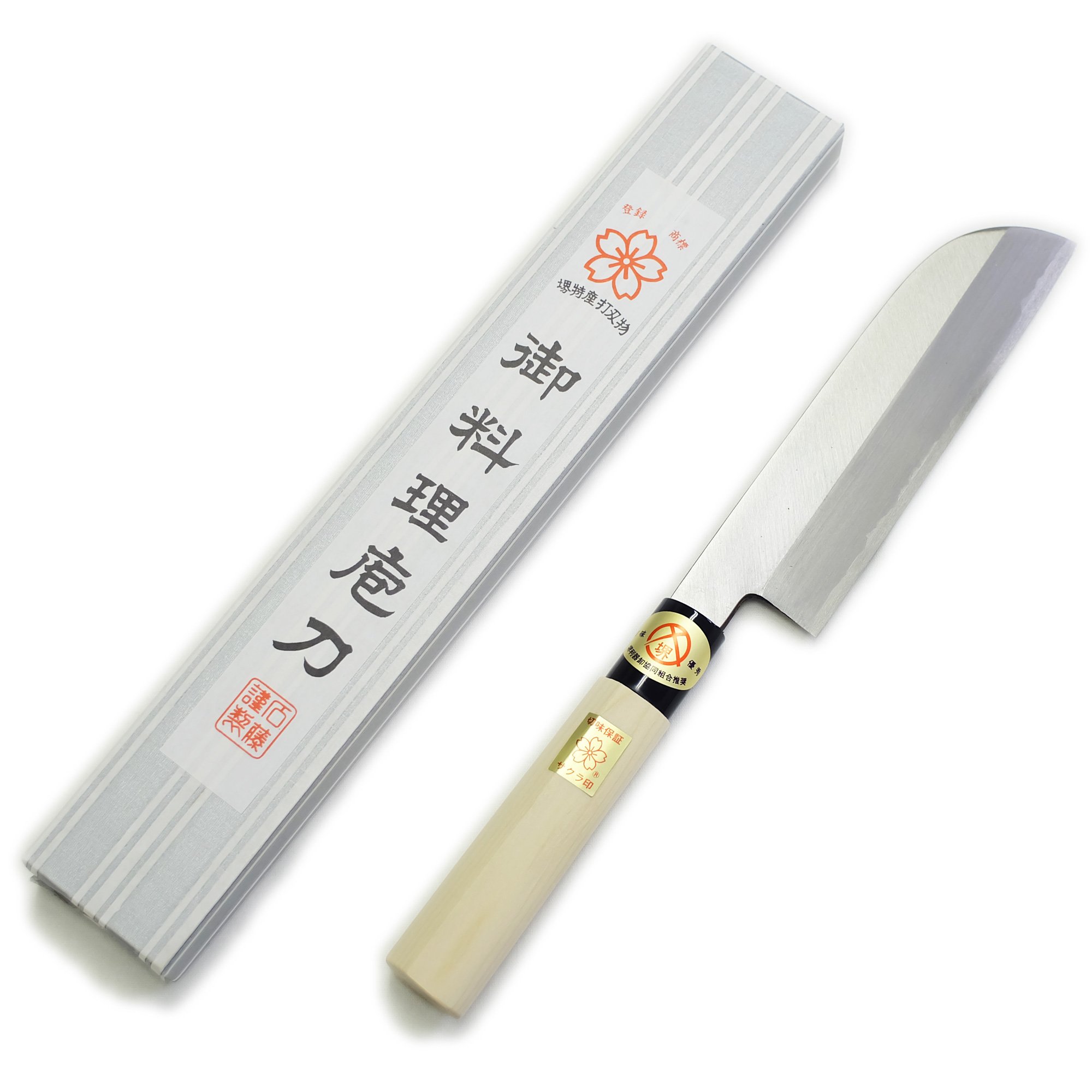 Amazon | 堺石藤 貞宗 鎌型薄刃 包丁 165mm 和包丁 | 堺石藤 | 菜切り包丁