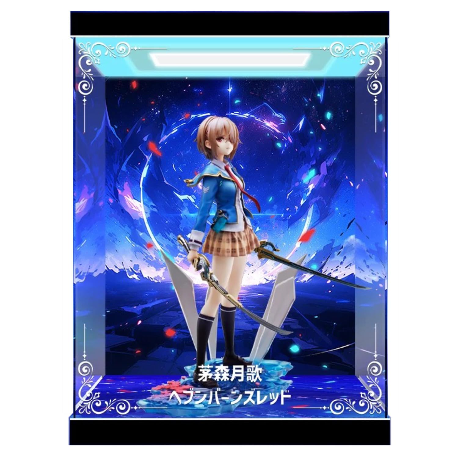 Amazon.co.jp: ヘブンバーンズレッド 茅森月歌 1/7 専用 フィギュア