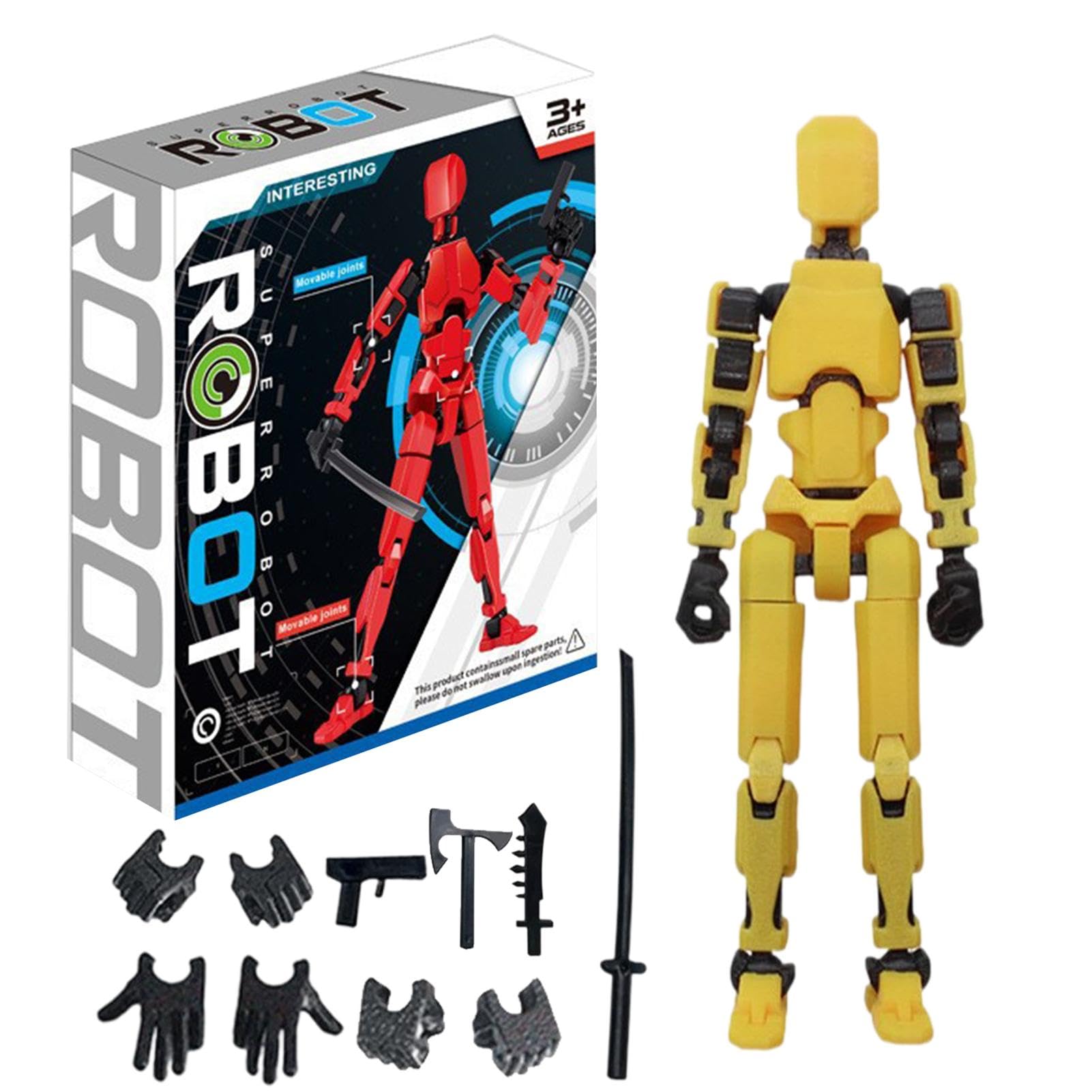 Amazon | T-13 アクションフィギュアセット、カラーボックスバージョン