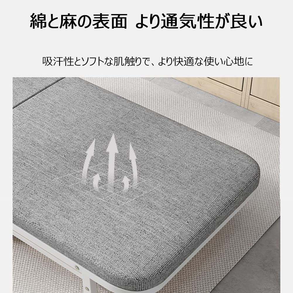 Amazon｜折りたたみベッド シングルベッド 折りたたみベッドベッド