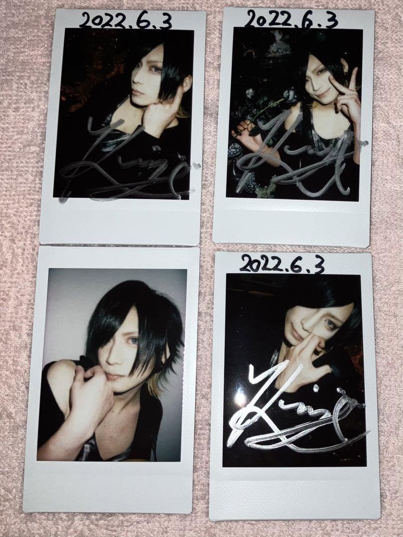 Amazon.co.jp: ホンモノ 清 V系 チェキ4枚 サイン ディスコネ