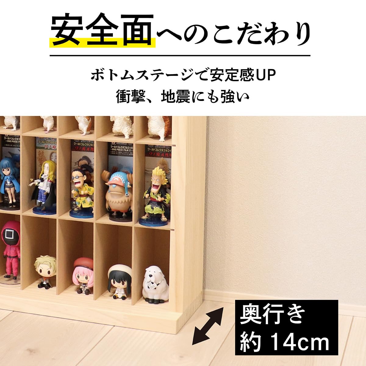 Amazon.co.jp: もりもり工房 コレクションケース (5×10マス / 最大50個