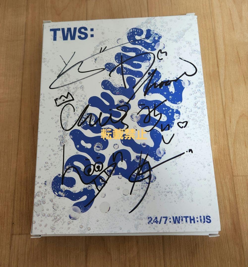 TWS Sparkling Blue 当選品直筆サイン入りギョンミン
