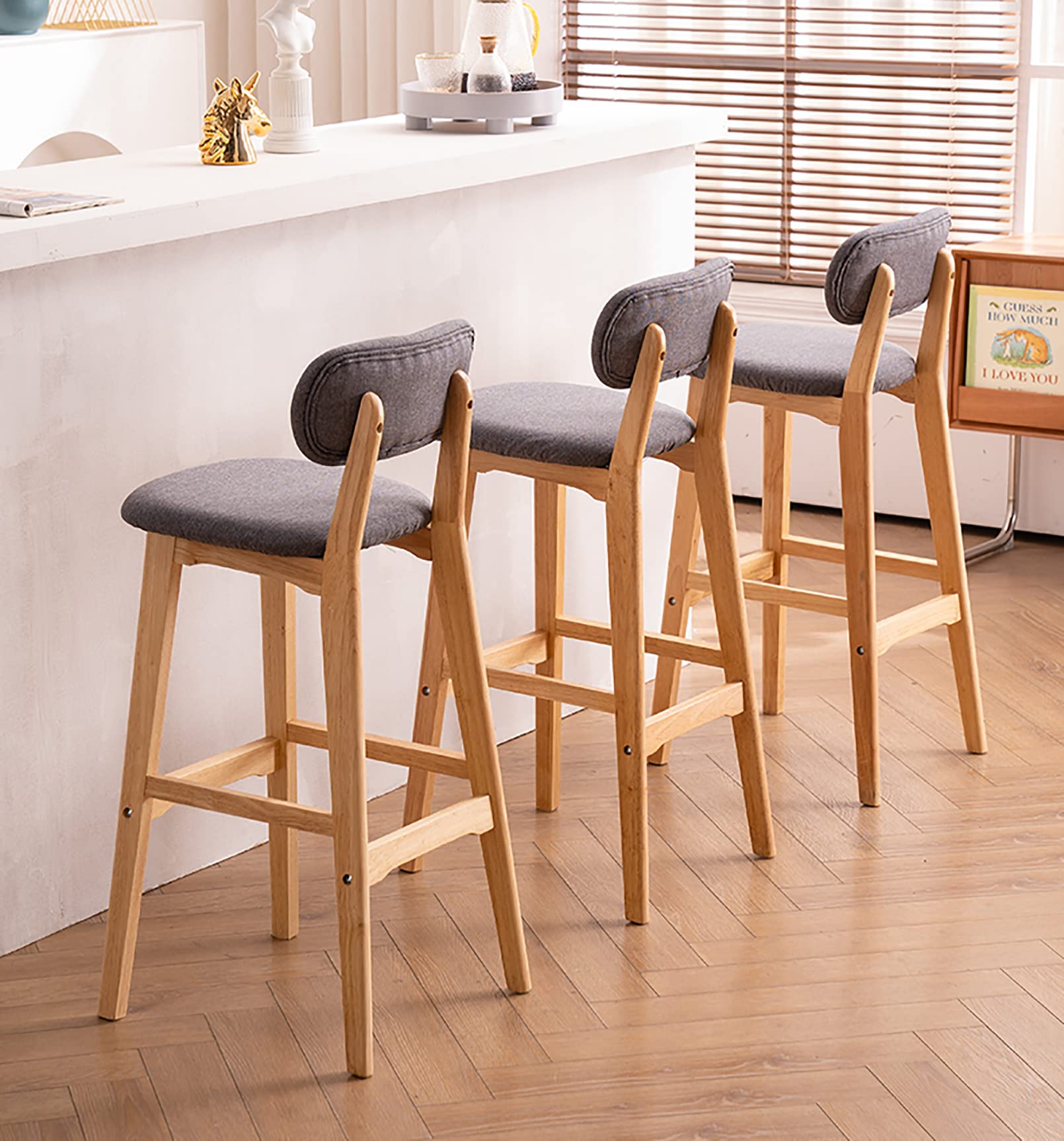 Amazon.co.jp: バーハイト バースツール 1個、モダンなカウンターバー