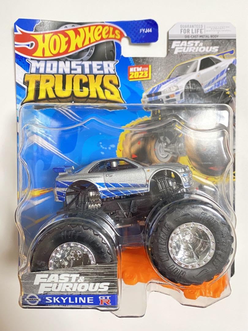 Amazon.co.jp: ホットウィール モンスタートラック r34 gt-r ワイルド
