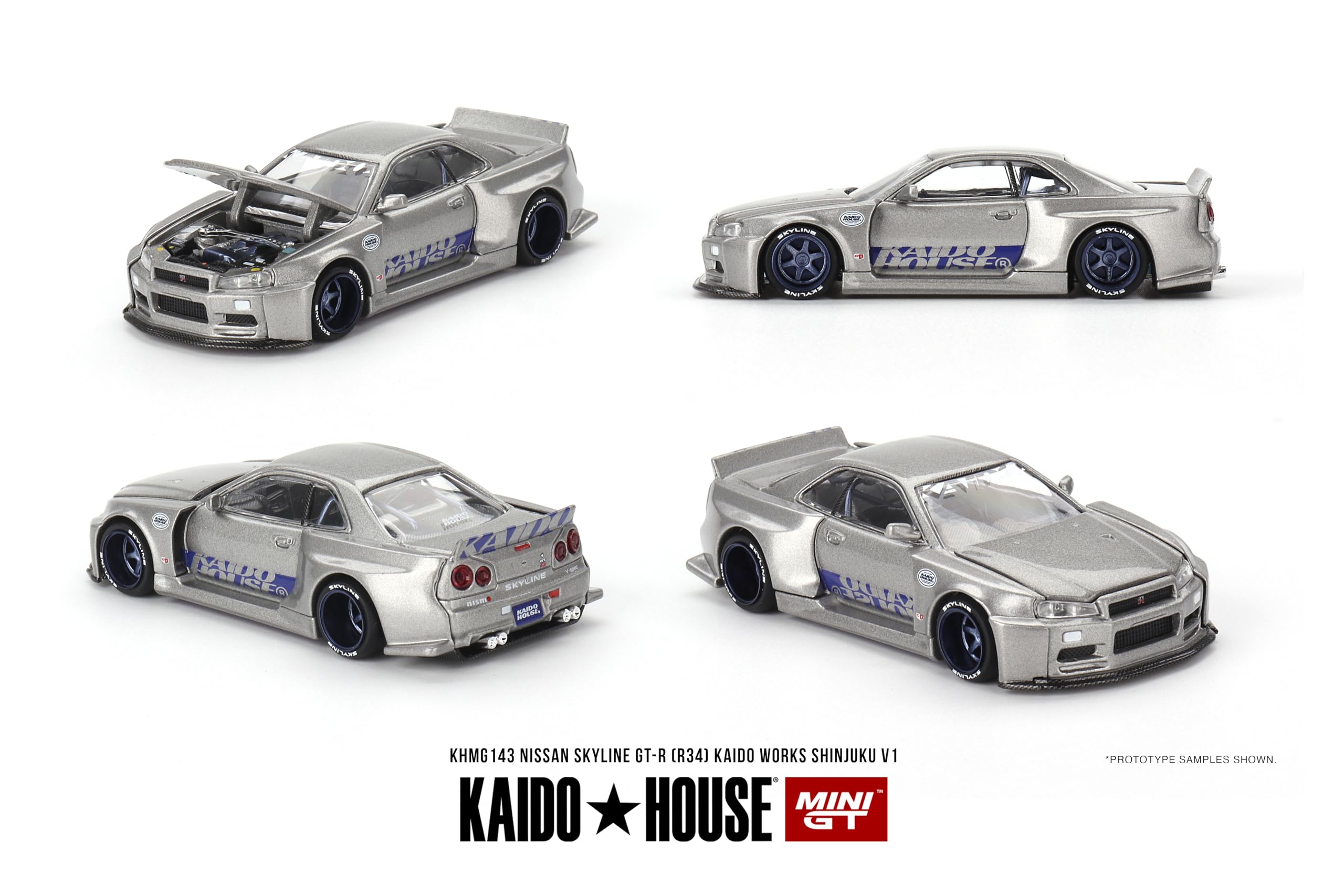 Amazon.com: Diecast Model Car Compatible with Kaido House x Mini