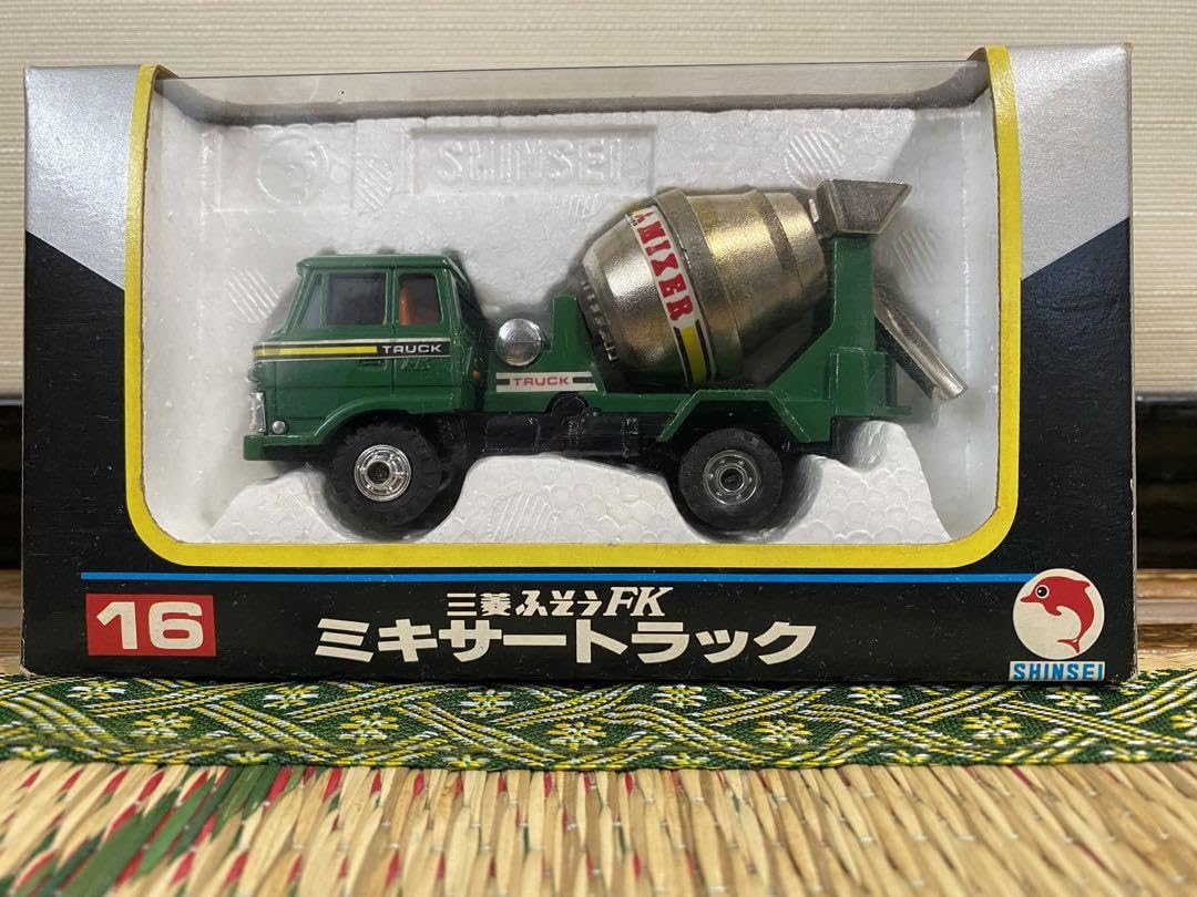 Amazon.co.jp: シンセイ 絶版 三菱ふそうミキサー車ダンディ ダイヤ