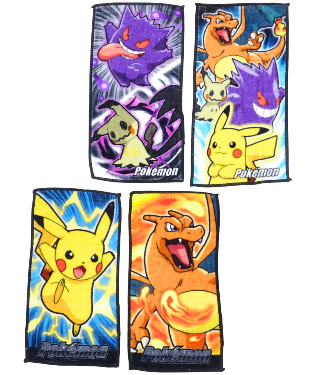 Amazon｜ポケモン ハンカチタオルセット ミニタオルセット
