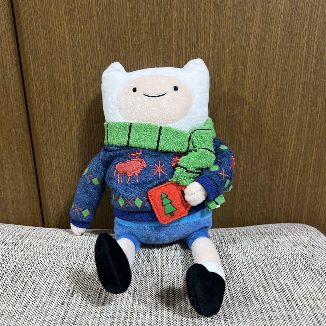 Amazon.co.jp: アドベンチャータイム フィン クリスマス ぬいぐるみ