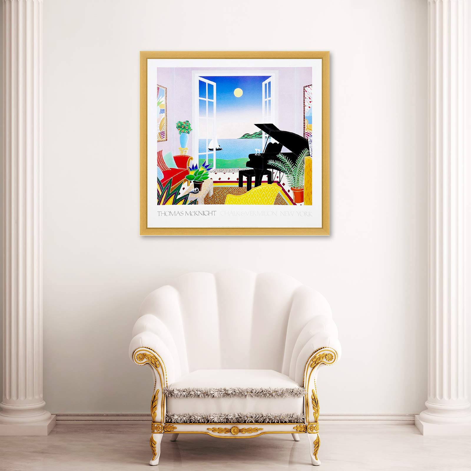 Amazon.co.jp: トーマスマックナイトの絵画 額入りポスター