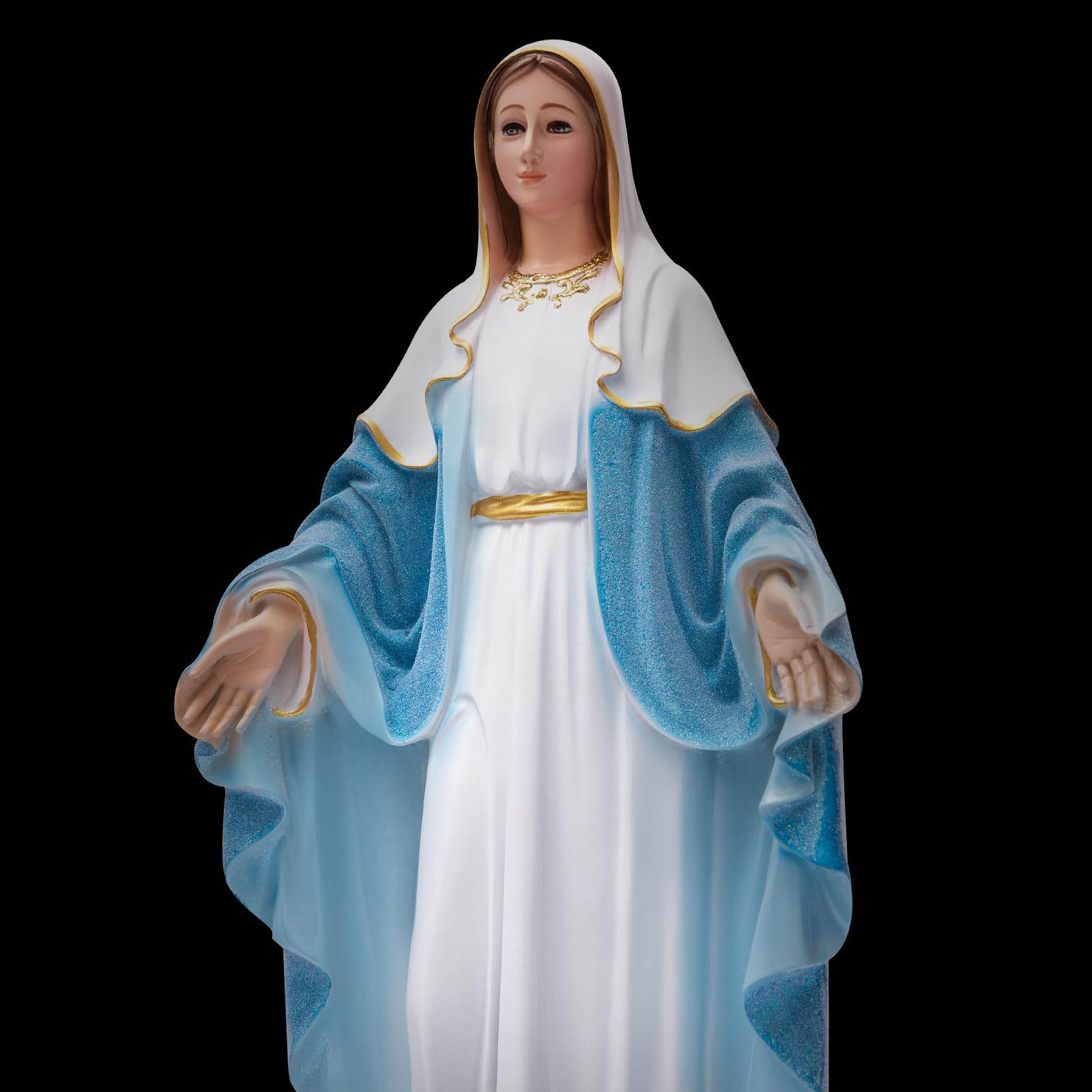 Amazon.com: HOLLOII 19 Inch Catholic Virgin Mary Statue, Mother