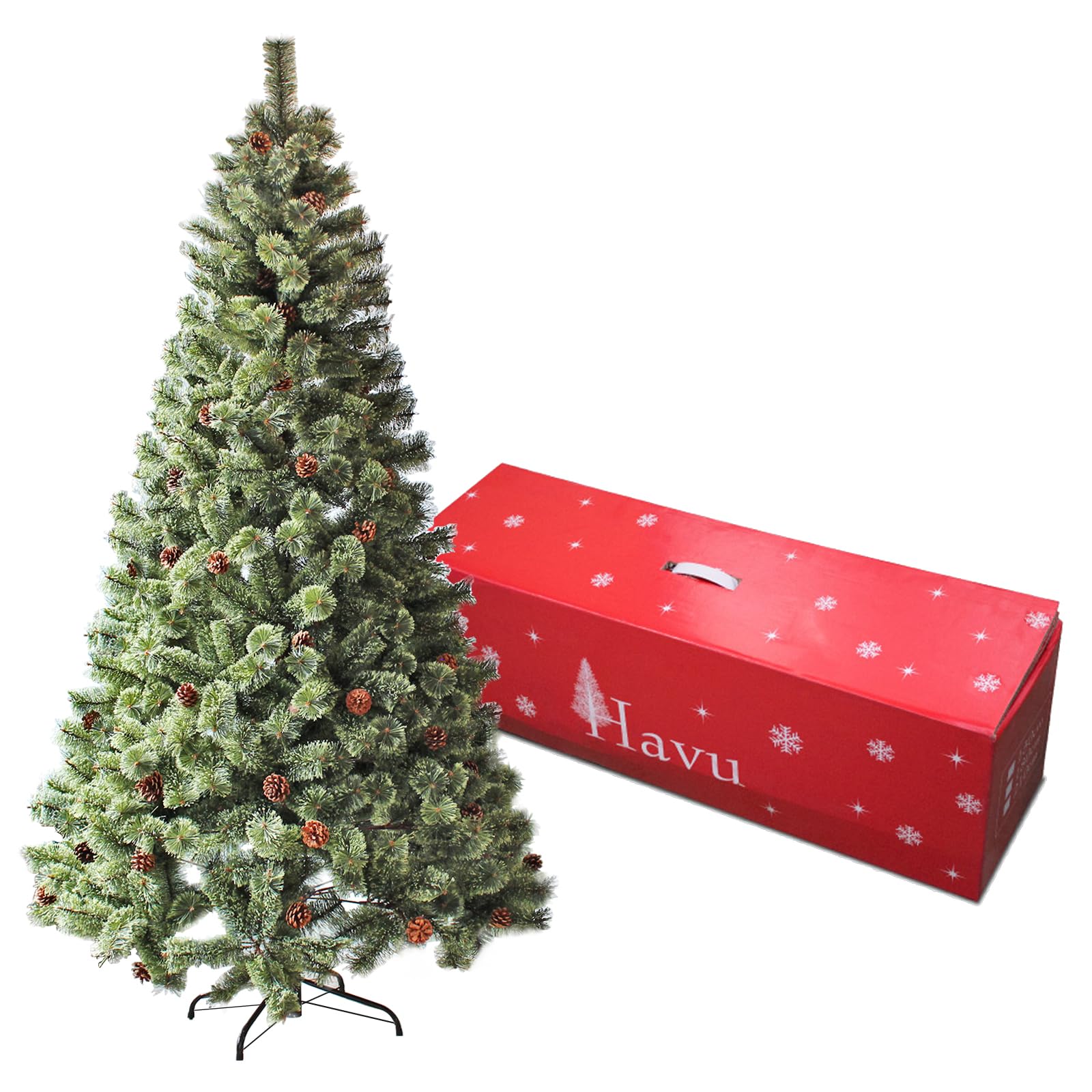 Amazon.co.jp: クリスマスツリー 枝増量 2025ver 210cm ヌード タイプ