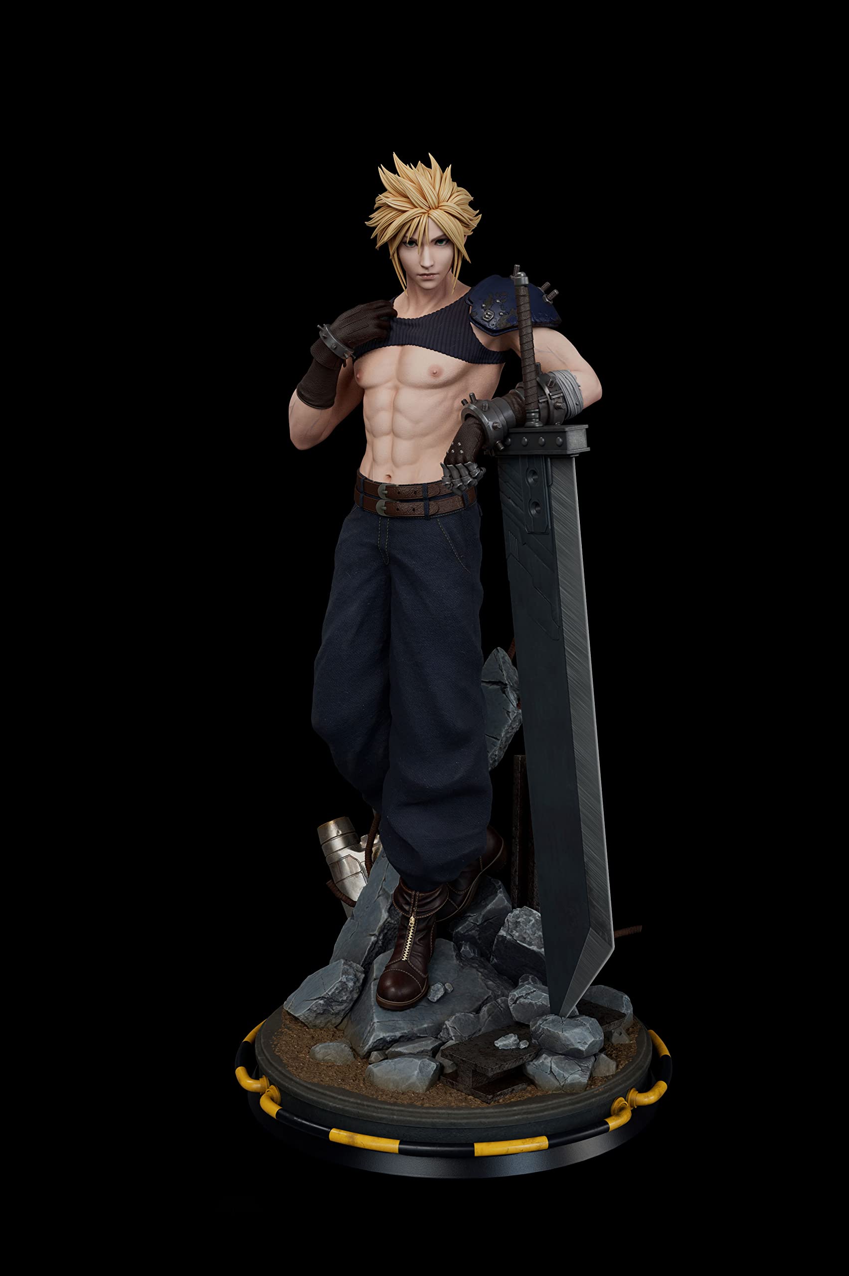 ファイナルファンタジー Ⅶ クラウド・ストライフ ガレキ ガレージキット 2