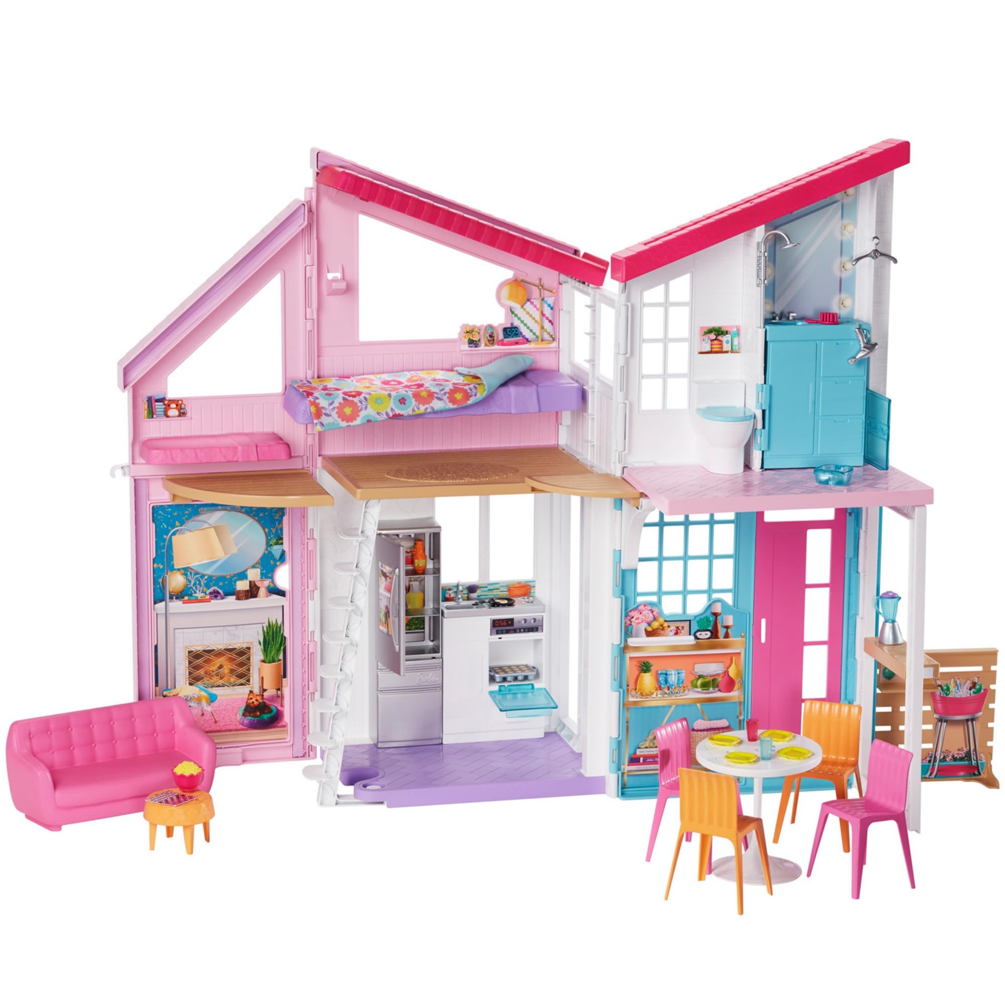 Amazon.co.jp: バービー(Barbie) マリブハウス（ドール別売） きせかえ