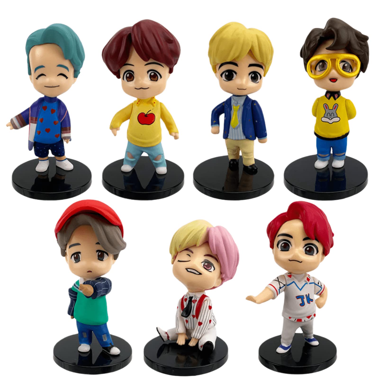 Amazon.com: Surprise September 7pcs Cake Toppers Character Set