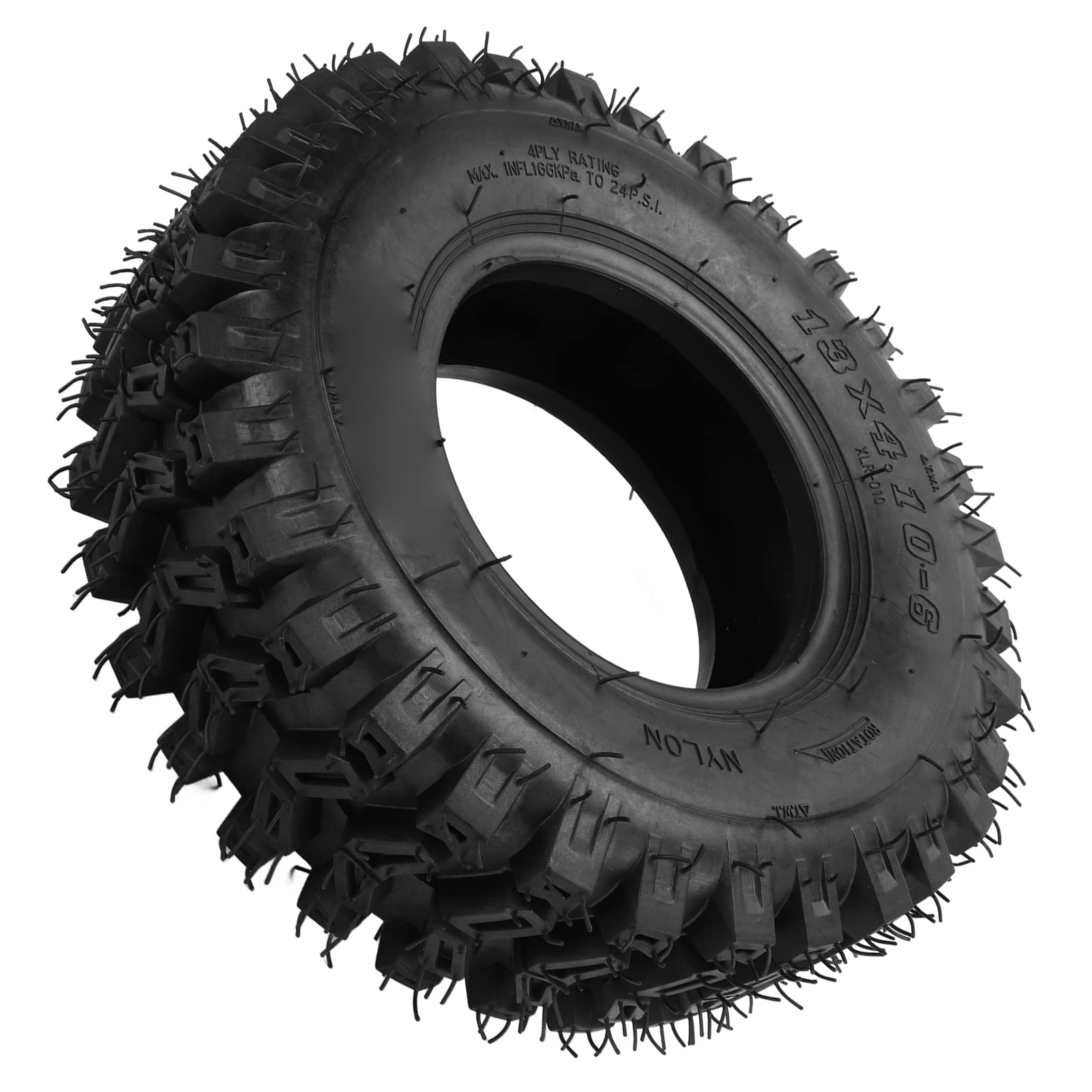 Amazon | 13x4.10‑6タイヤ、滑り止めセーフライディング簡単な操作