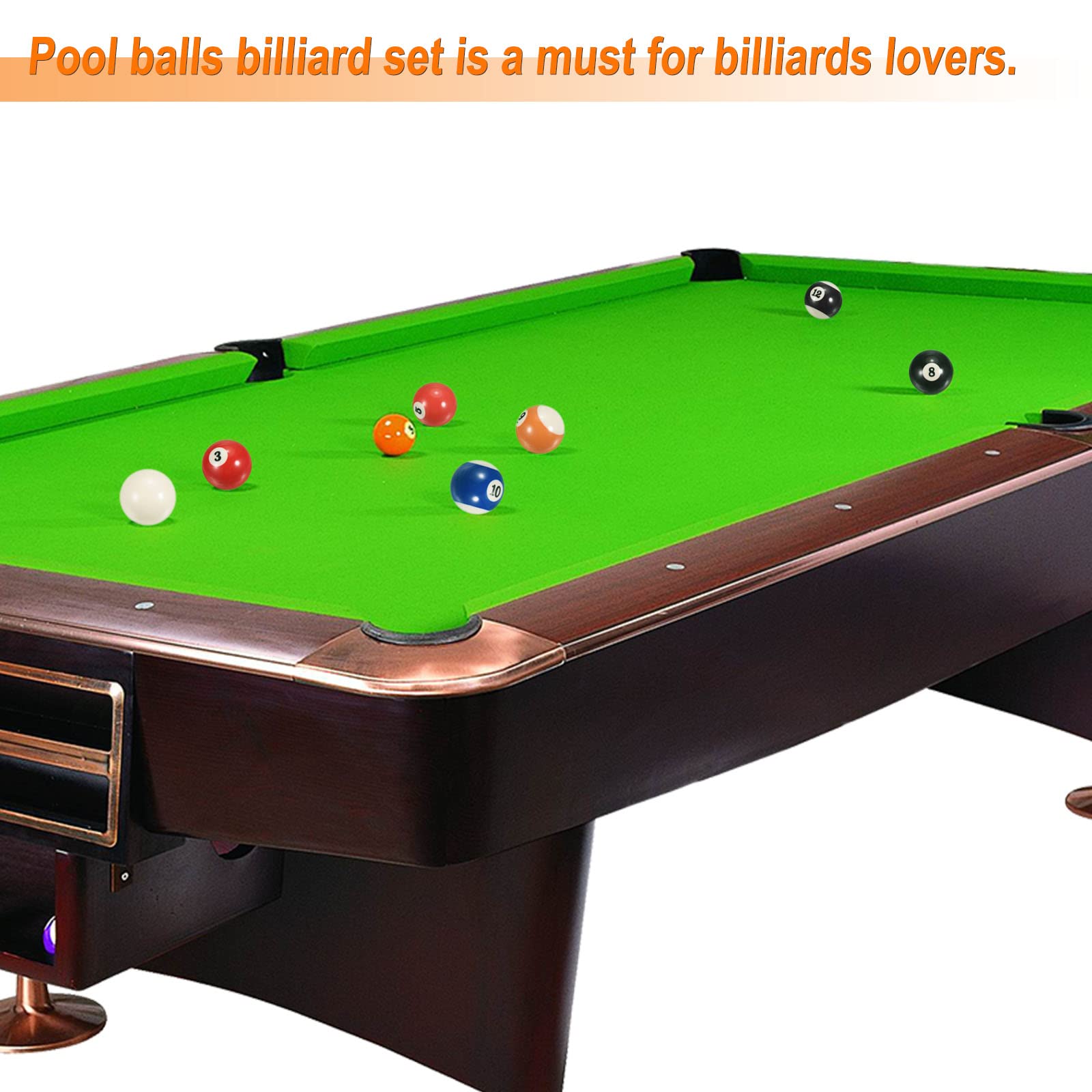 Amazon | PATIKIL プールビリヤードボールセット 2-1/4