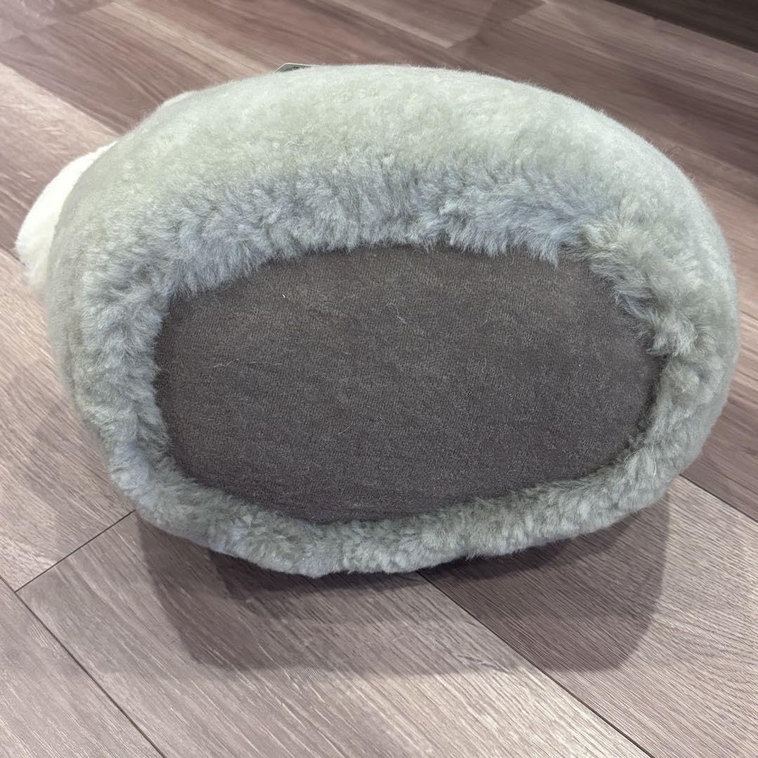 Amazon.co.jp: じぶんまくら ムートン ひつじ 抱き枕 ライトグレー