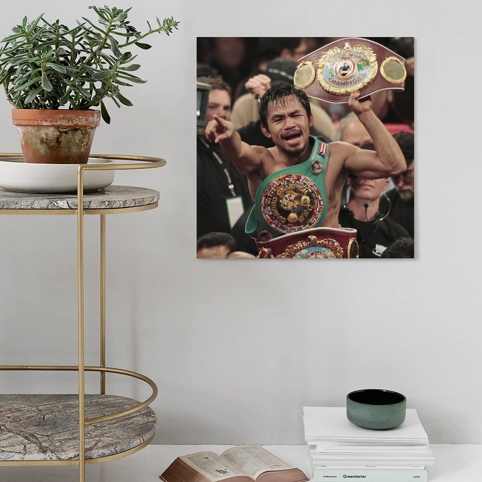 Amazon.co.jp: Manny Pacquiao マニーパッキャオの勝利 キャンバス