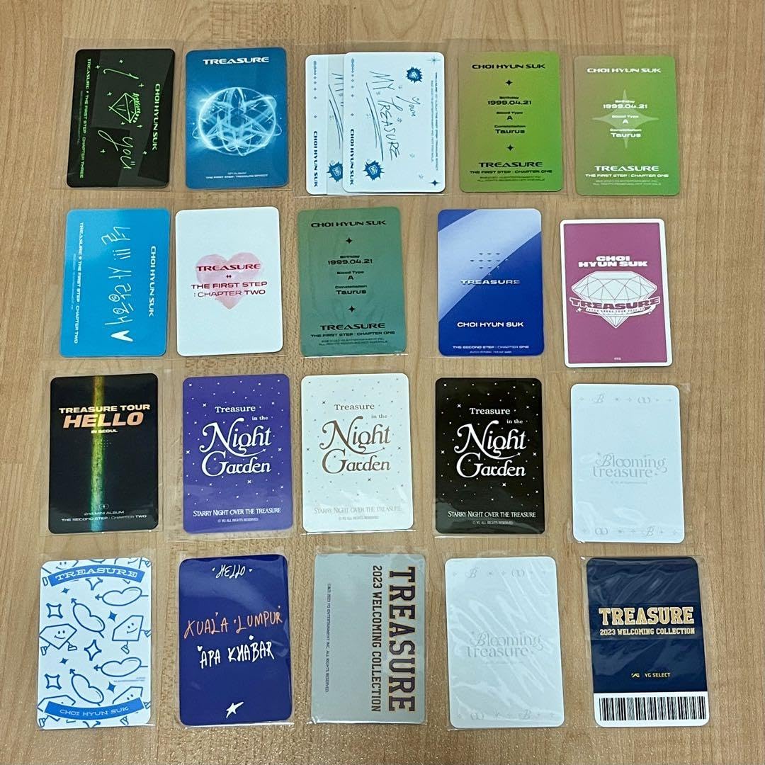 Amazon.co.jp: Treasure ヒョンソク トレカ 39枚 まとめ売り : おもちゃ