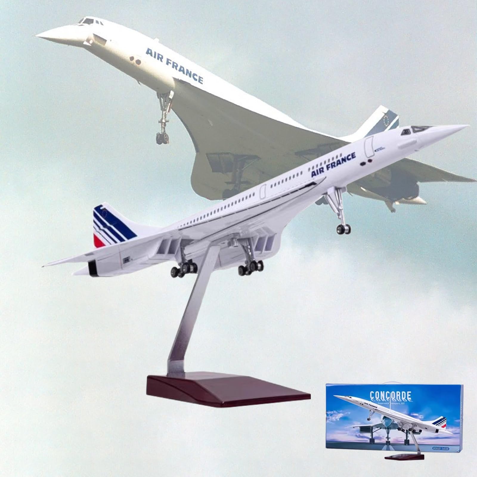 AF Air france Concorde超音速旅客機 AF AirFrance Concorde超音速