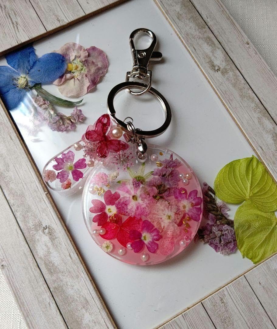 Amazon.co.jp: ハンドメイド レジン キーホルダー バッグチャーム