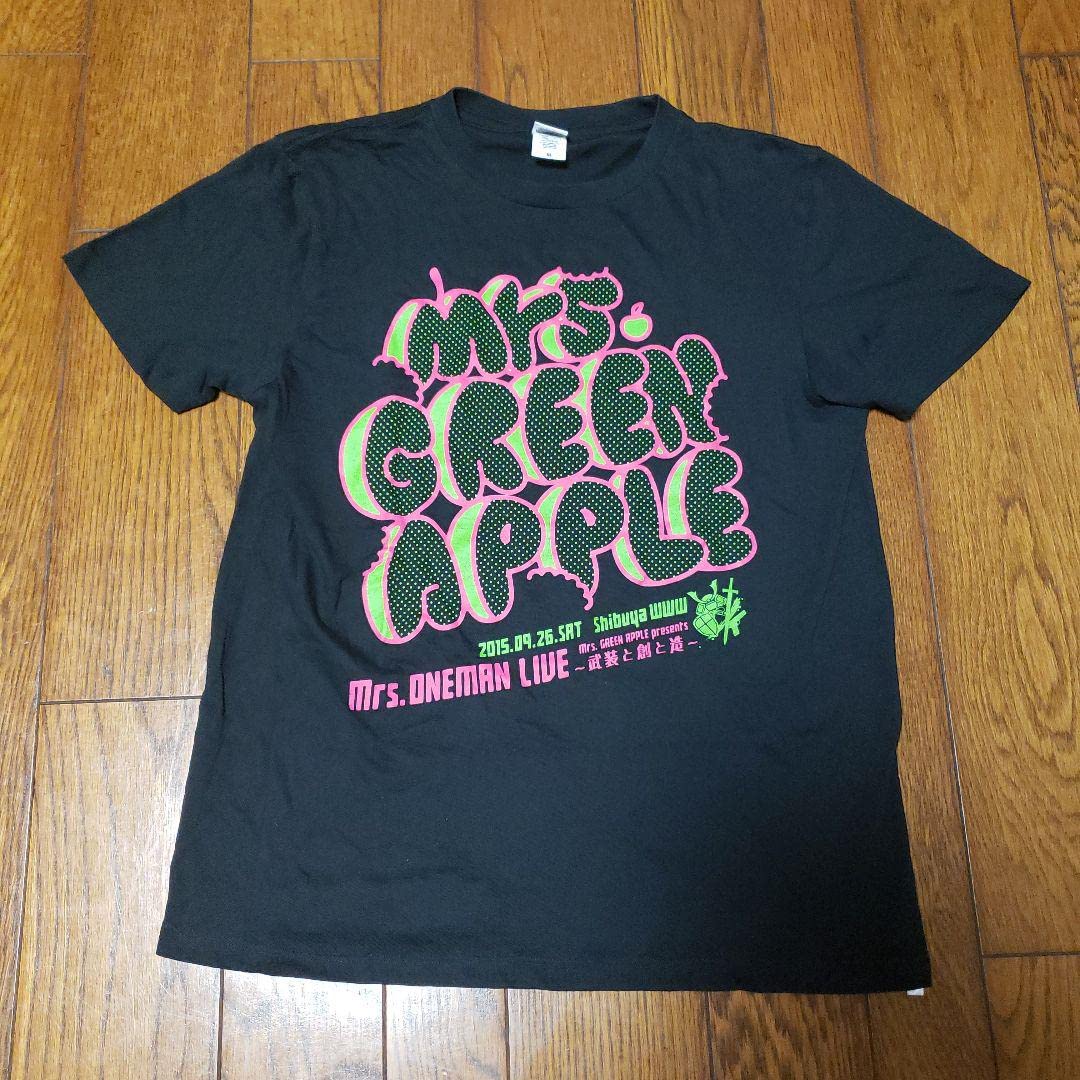 Amazon.co.jp: Mrs.GREEN APPLE 2015 Tシャツ Mサイズ ミセスグリーン