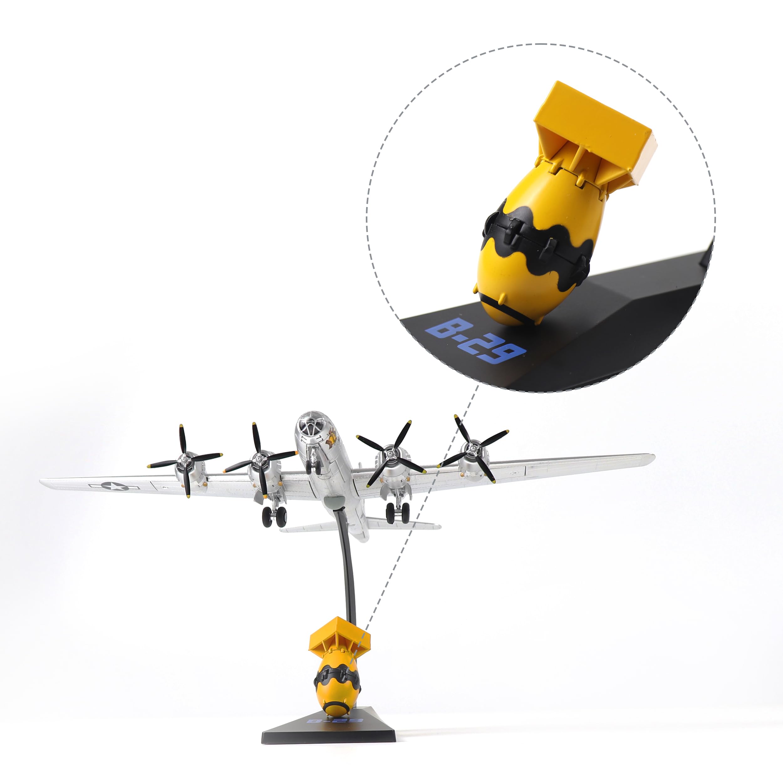 Amazon.com: SEBUNAS 1/72 Scale B-29 Superfortress Fighter Model