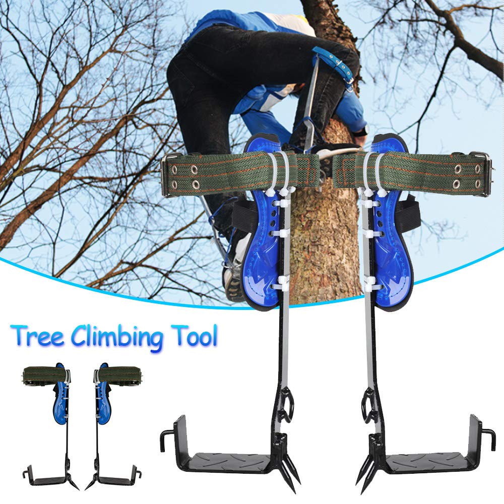 Amazon.co.jp: 木登り器 木登り道具 、ツリークライミングツール、滑り